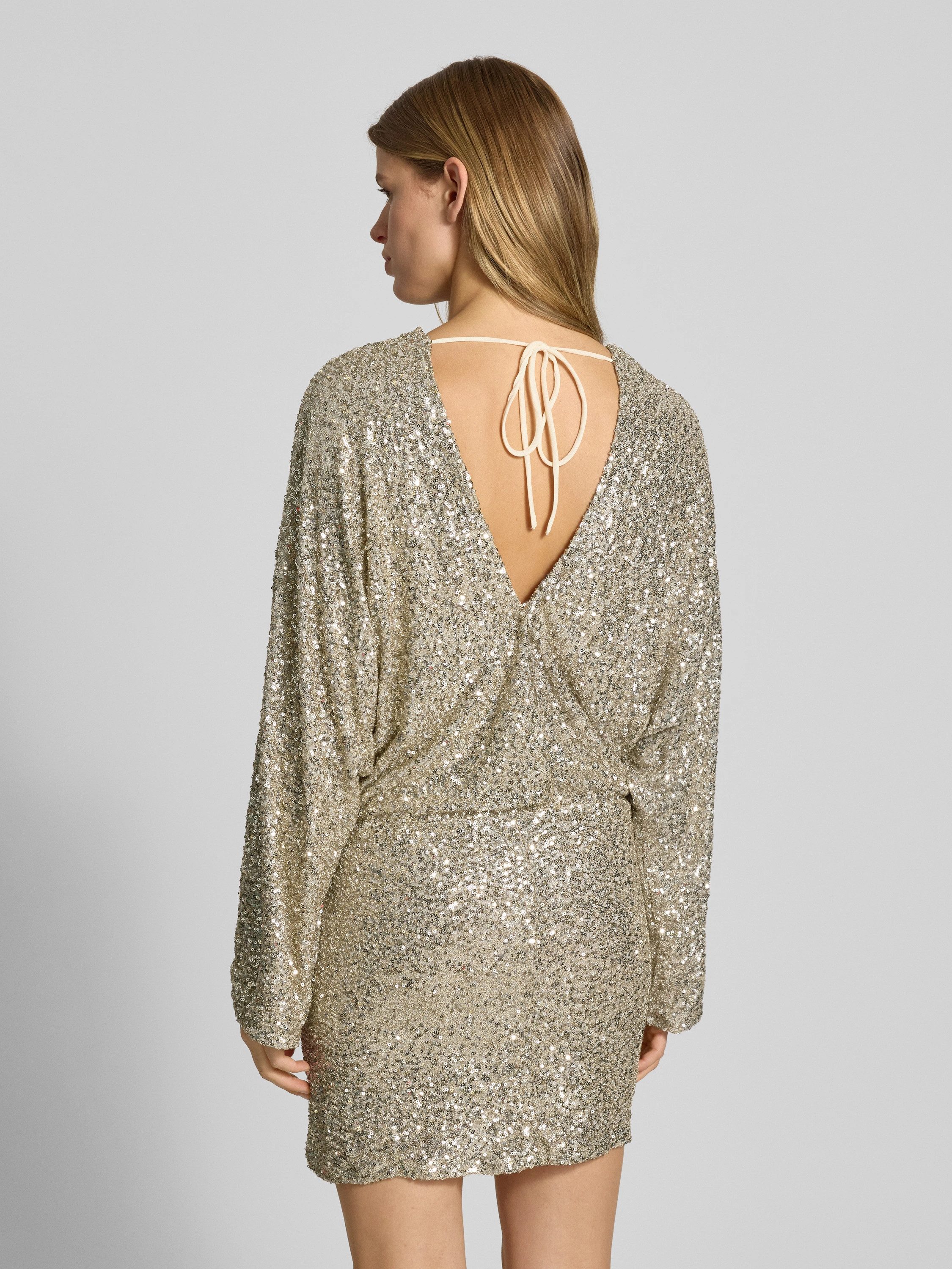 Gina Tricot Partykleid Sequin mini dress - Gina Tricot Paillettenkleid