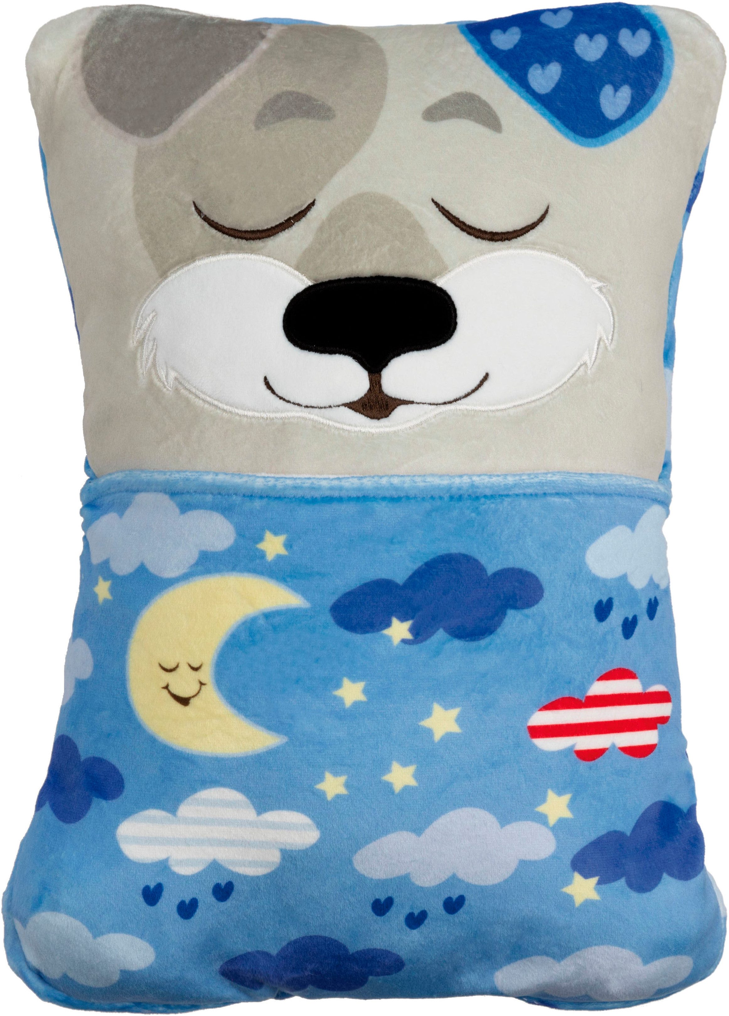 Nici Kuscheltier Cosidoos, Hund mit Wendefunktion 30x20 cm