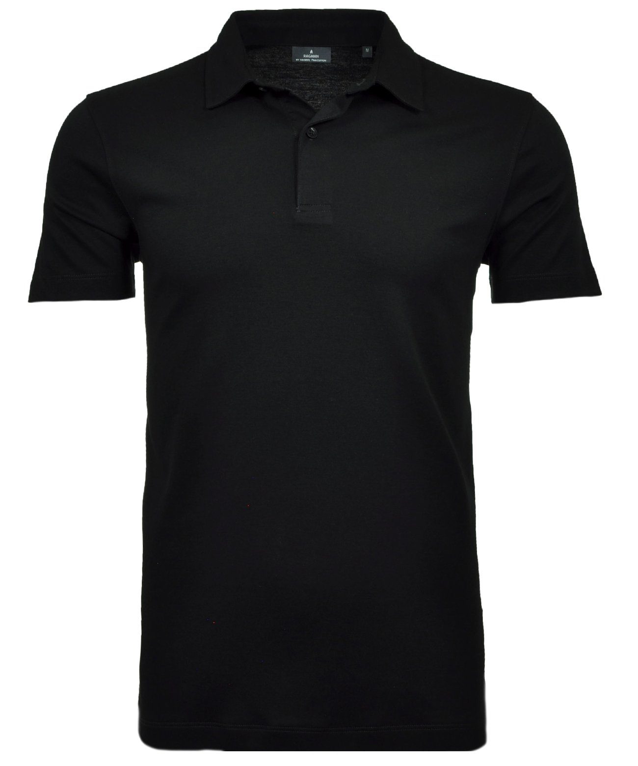 RAGMAN Poloshirt Schwarz