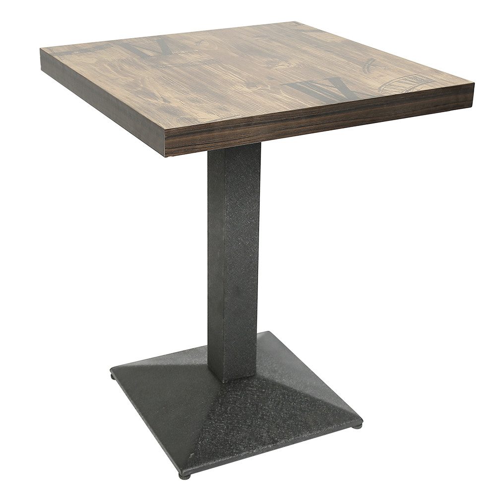 JEOBEST Esstisch Esszimmertisch 60x60cm Quadratisch Küchentisch, Metallbein günstig online kaufen