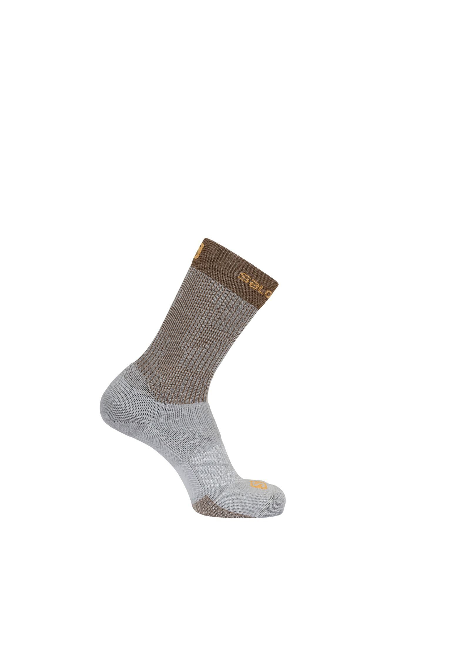 Salomon Wandersocken Wandersocken 1er Lunar Rock/Acorn/Butterscotch Pack