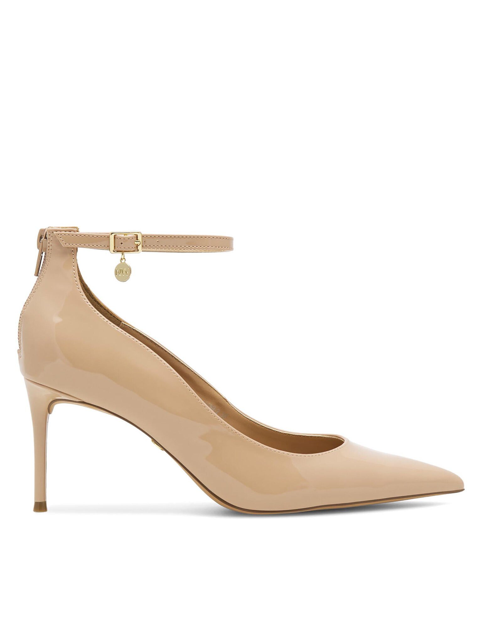 Nine West High Heels SJ1489 Beige High-Heel-Stiefel