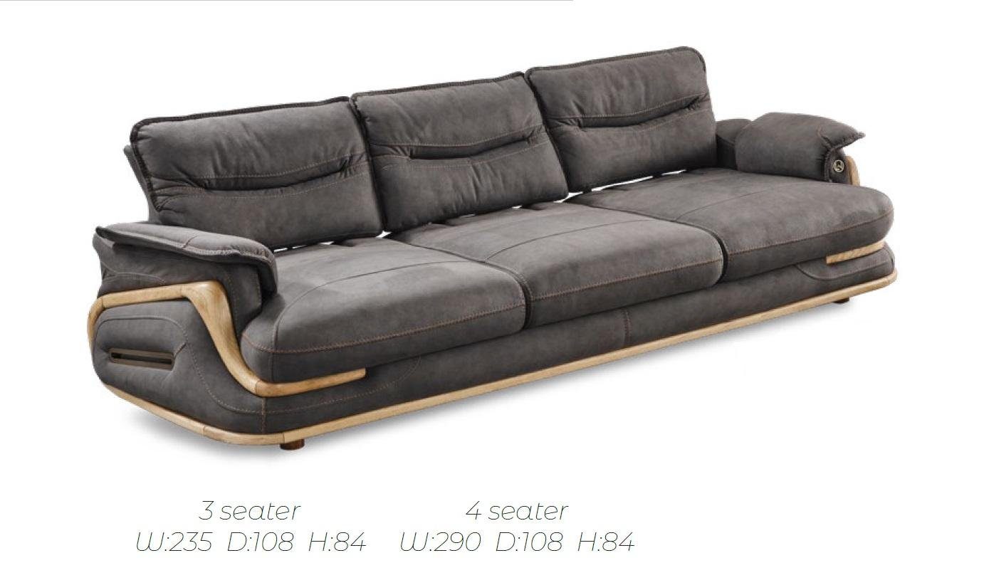 Polster in Sofa Sofa Möbel JVmoebel Couch Sofas, Design Made Luxus Europe Italienisches 3er Couchen