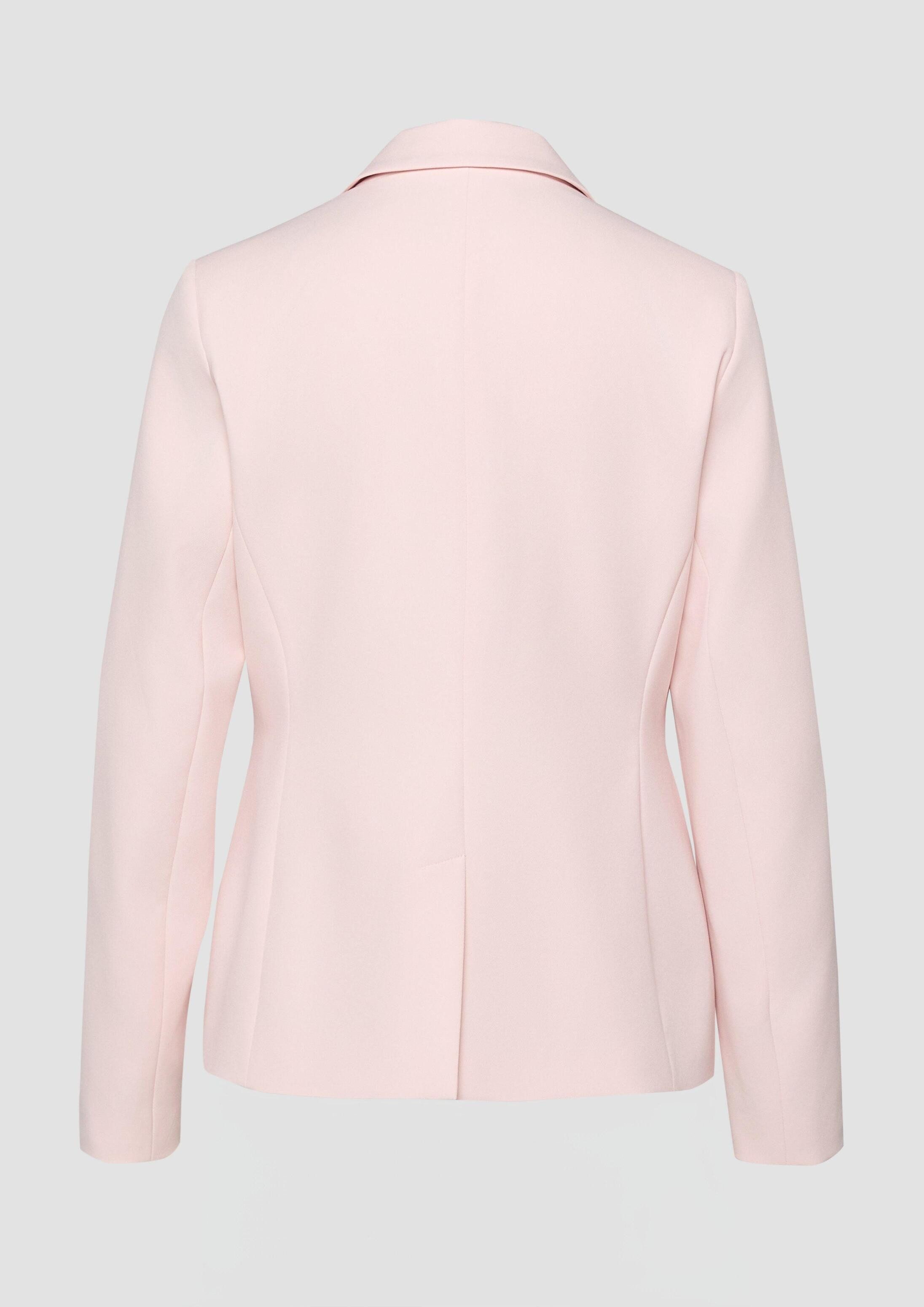 s.Oliver Jackenblazer Indoor-Blazer Eleganter Slim-Fit Blazer aus Twill mit Pattentaschen