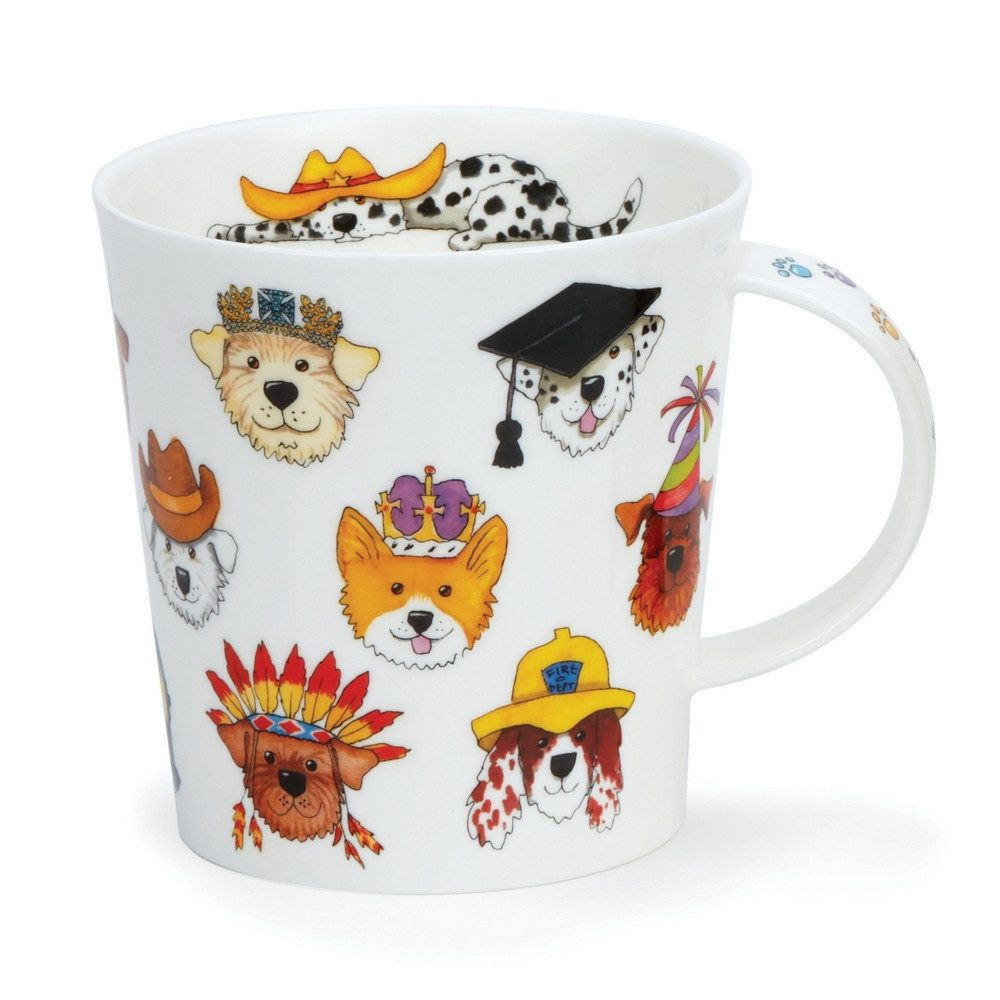 Tasse Mad Hatters Dog Hunde Cairngorm 0,48 l Fine Bone China Porzellan