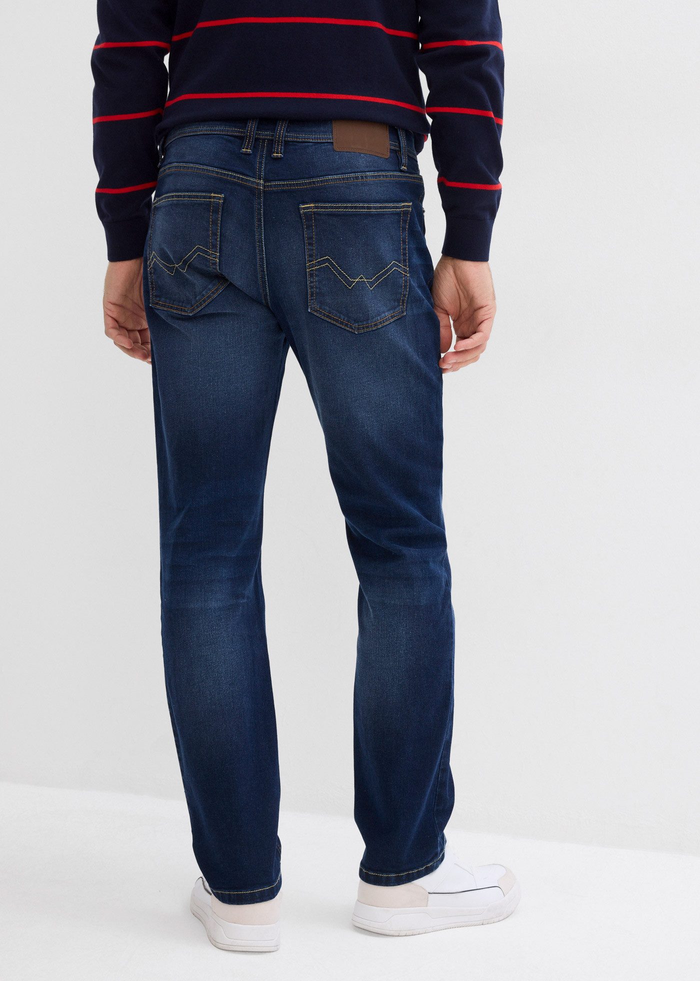 bonprix Regular-fit-Jeans Regular Fit Stretch-Jeans, Straight günstig online kaufen