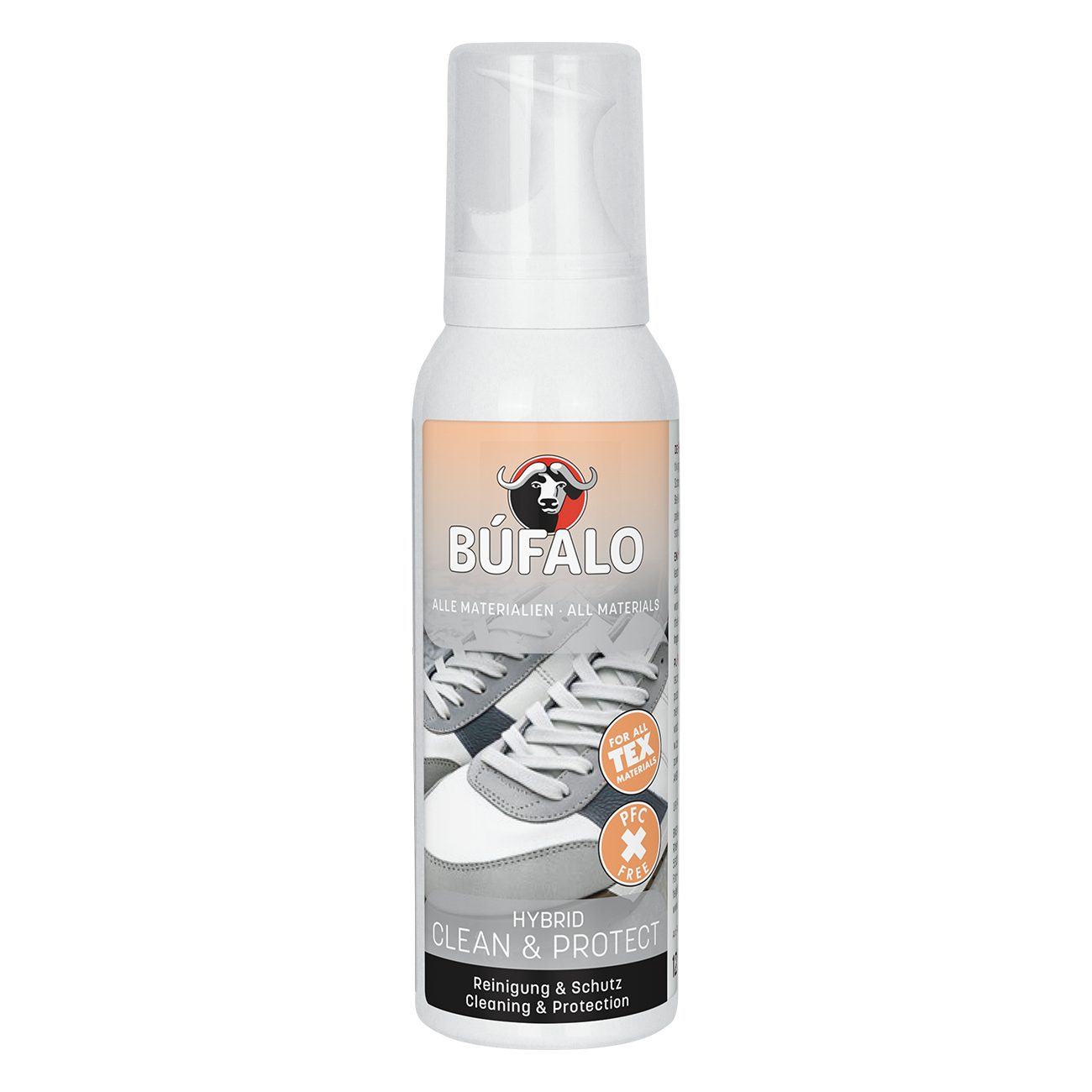 Búfalo HYBRID CLEAN & PROTECT - reinigt, pflegt und schützt gleichzeitig! Schuhreiniger