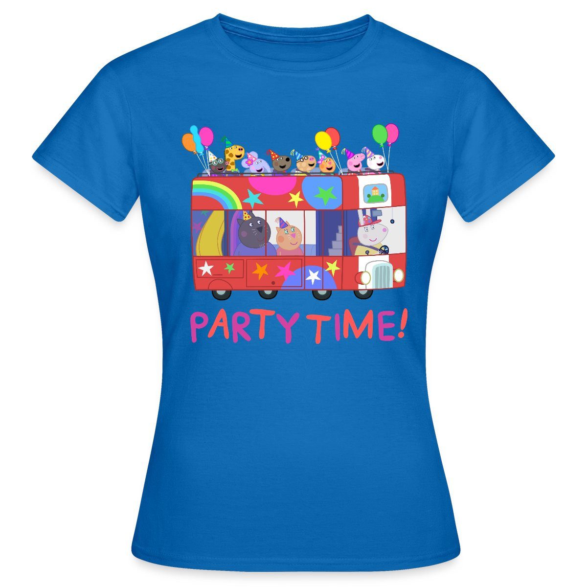 Spreadshirt T-Shirt Peppa Pig Design Party günstig online kaufen