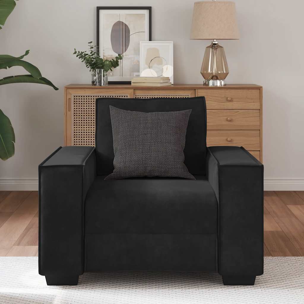 vidaXL Sofa Sessel Schwarz 60 cm günstig online kaufen