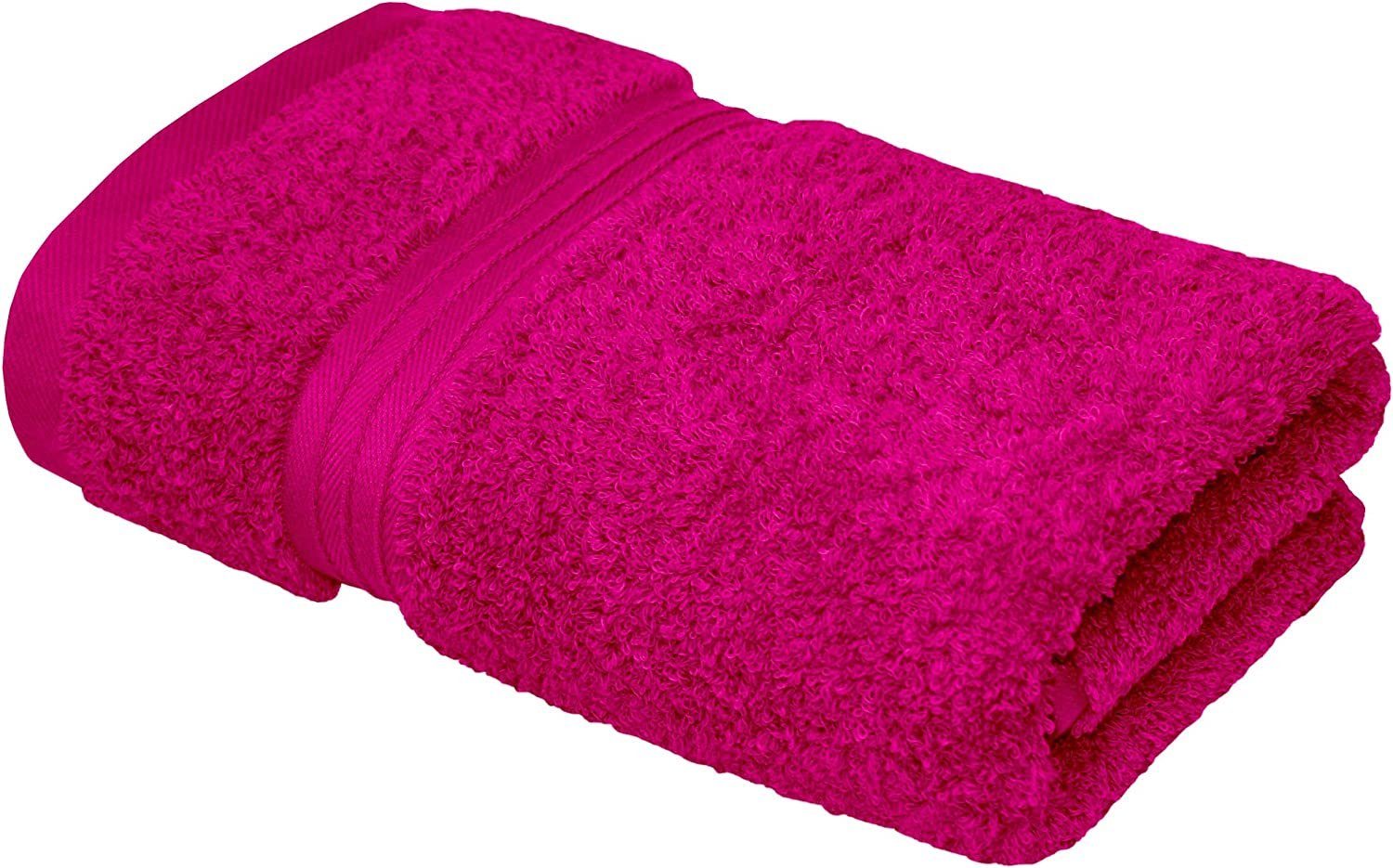 cm Damen pink Linz, Sporthandtücher Handtücher 50x100 Purpur Lashuma Frottee (2-St), Frottee