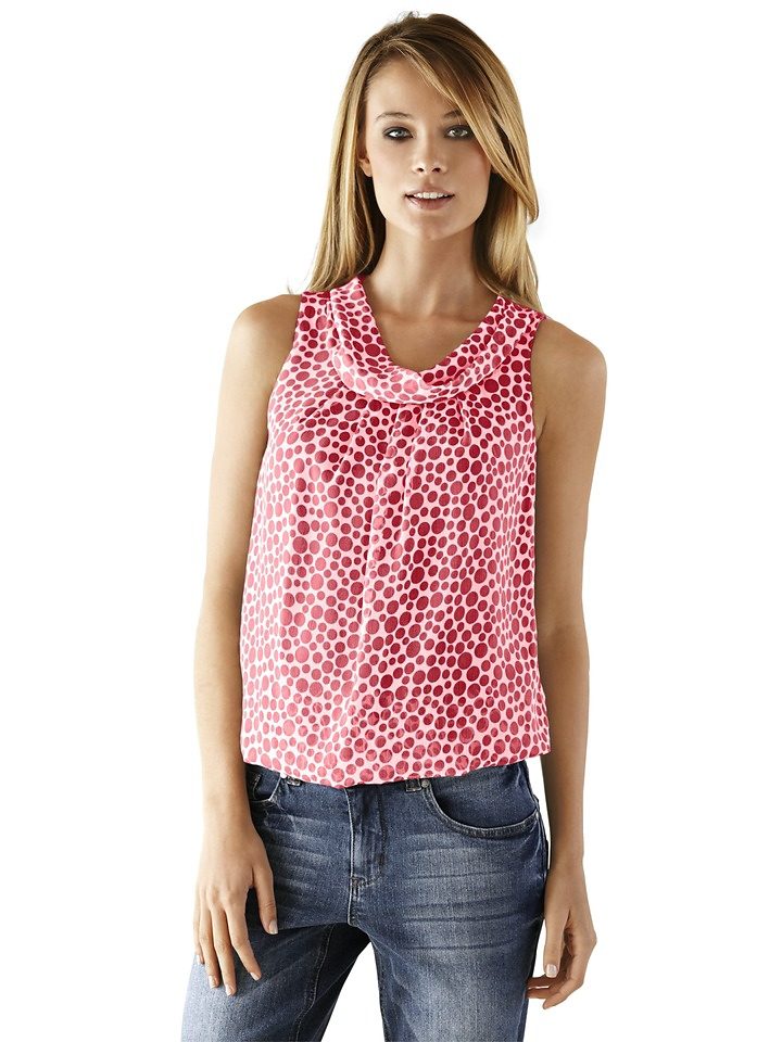 Casual Kaufen Heine Mit Tupfendessin Blusentop OXkuPiZ
