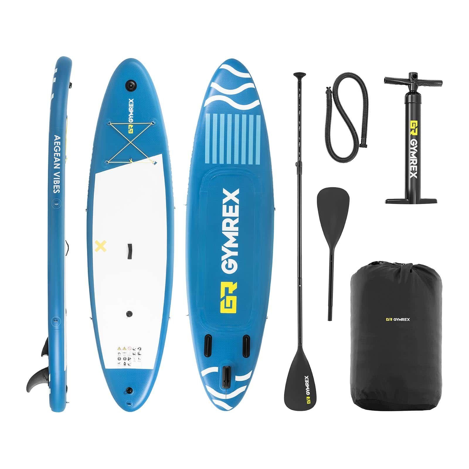 Gymrex Inflatable SUPBoard Stand Up Paddleboard SUPBoard aufblasbar