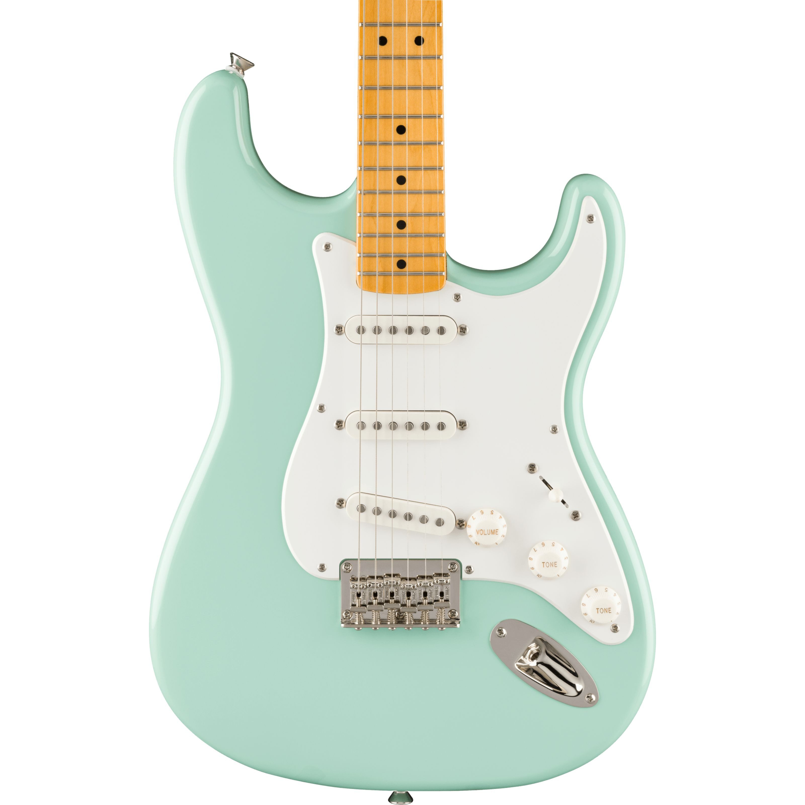 Squier E-Gitarre, E-Gitarren, ST-Modelle, Classic Vibe 50s Stratocaster HT MN Surf Green - E-Gitarre