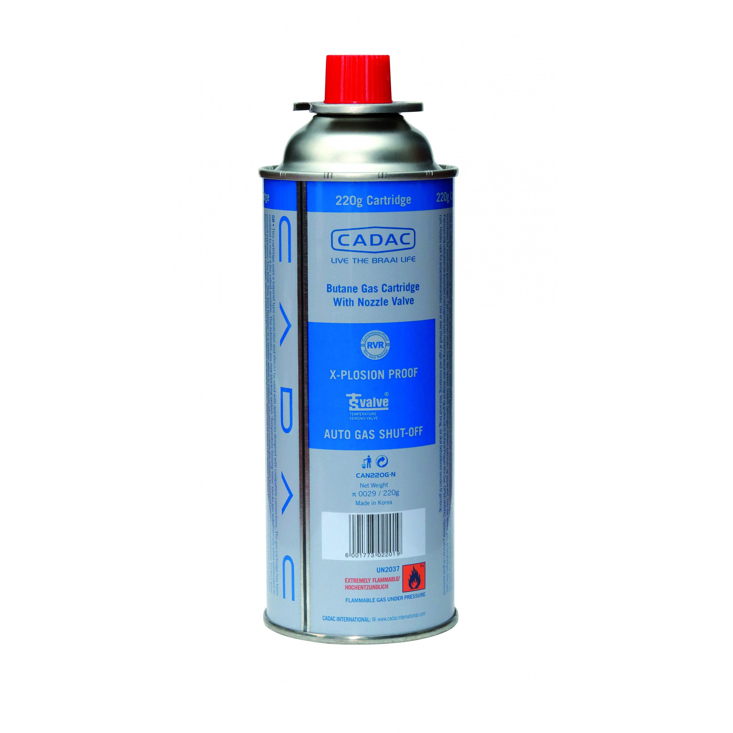Camping-Gasgrill Cadac Gascartridge Gaskartusche Butan/Propan 227g EN417 CAN220G