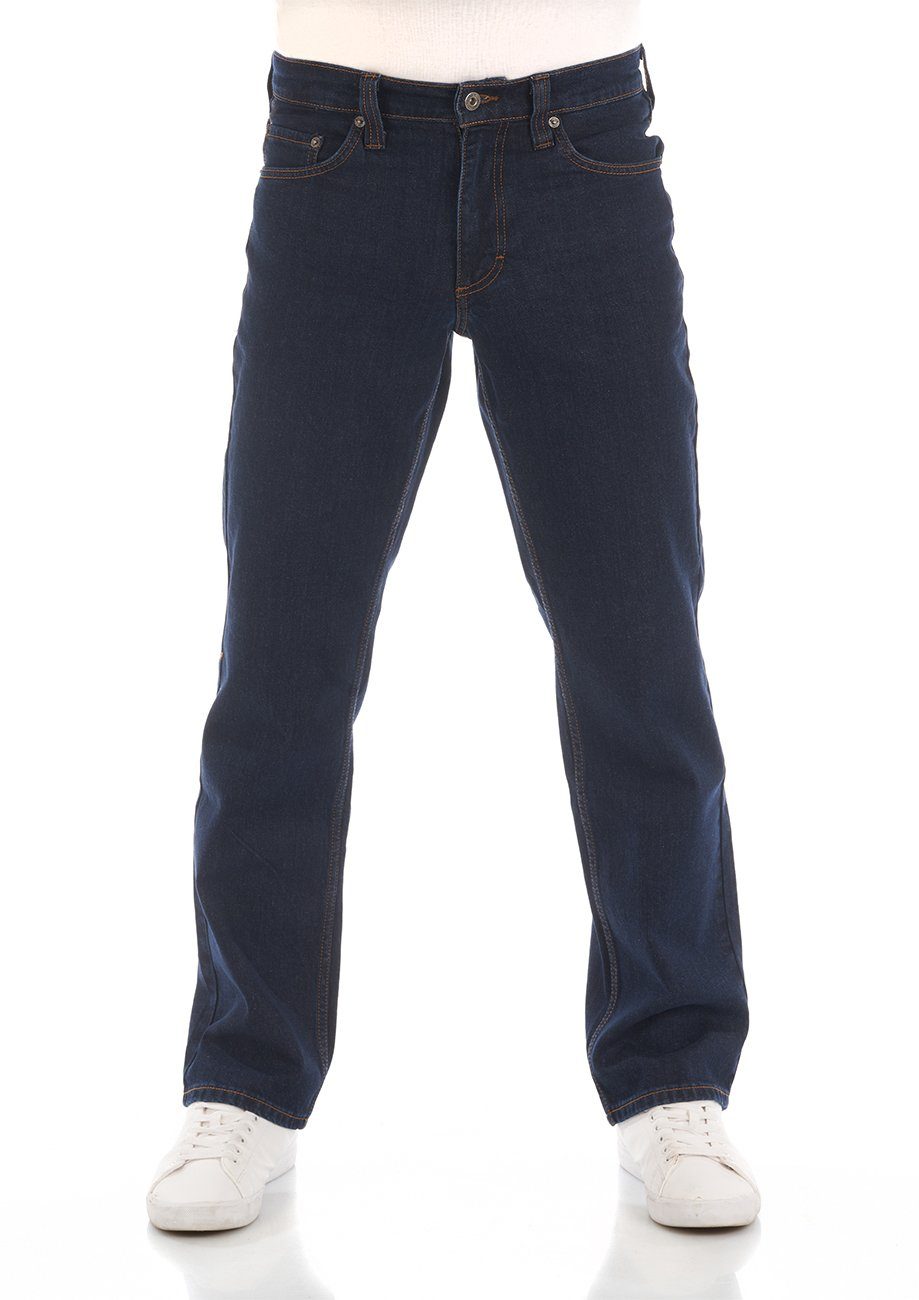 MUSTANG Straight-Jeans Herren Jeanshose Big Sur Regular Fit Denim Hose mit Stretch DENIM BLUE (5000-940)