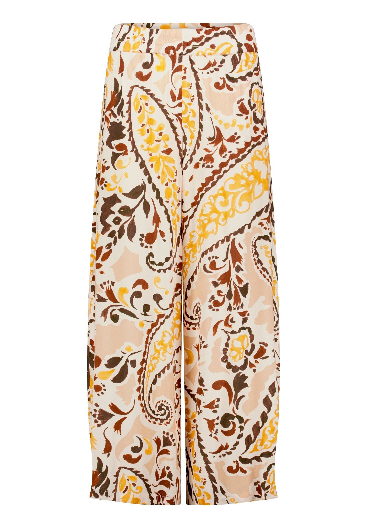 Cartoon Palazzohose Damen mit Gummizug