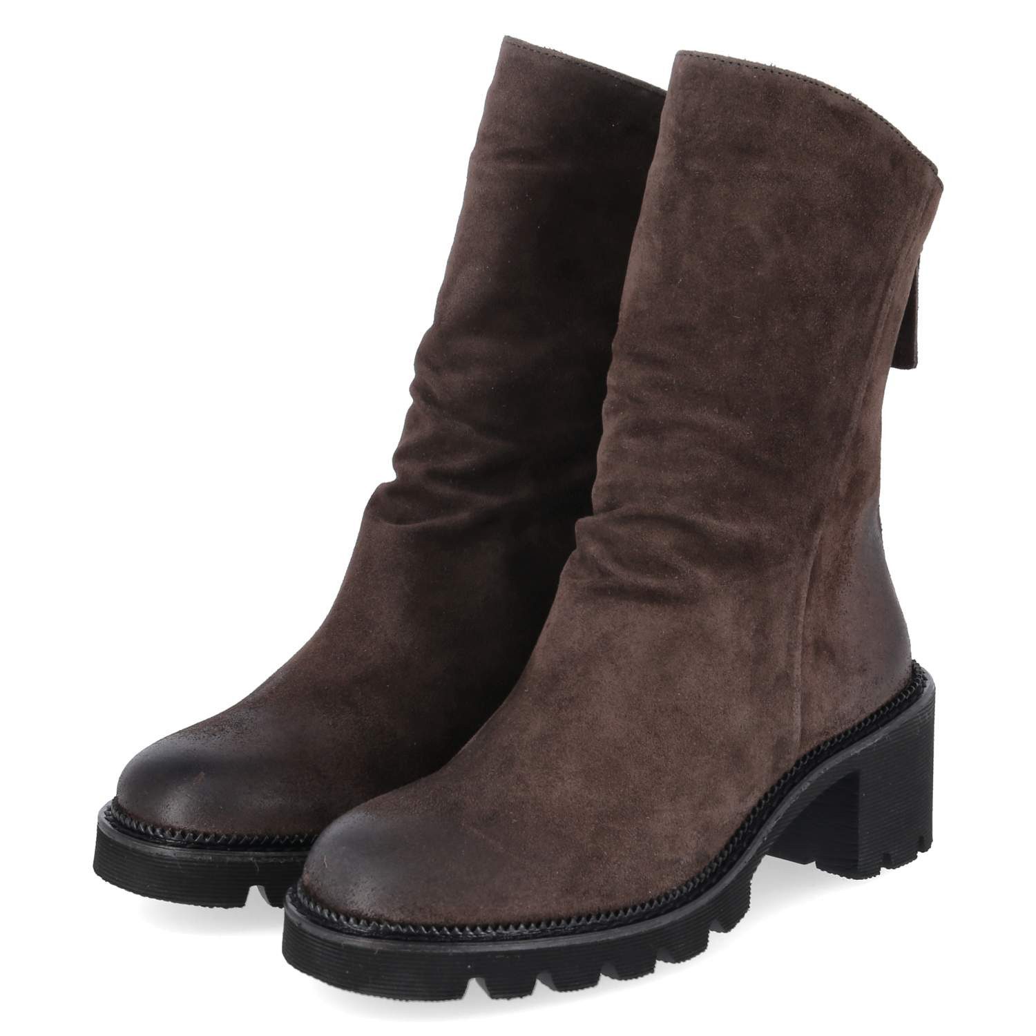 Paul Green Paul Green 8291-010 Damen Rauleder brown Winterstiefel