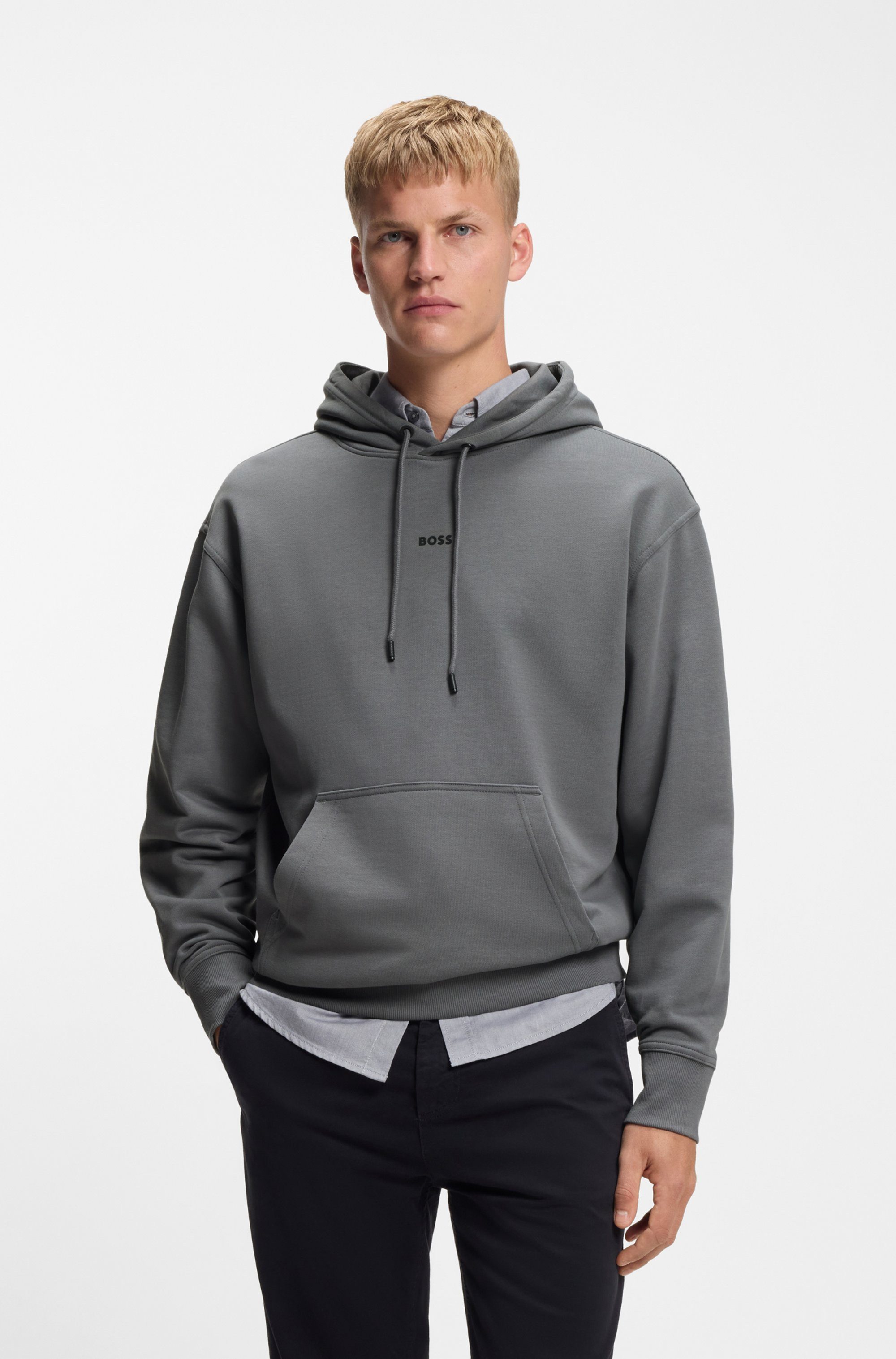 BOSS ORANGE Kapuzensweatshirt WeSmallhood mit Kängurutasche günstig online kaufen