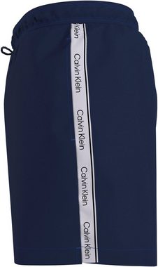Calvin Klein Swimwear Badeshorts MEDIUM DRAWSTRING mit seitlichem Logoschriftzug