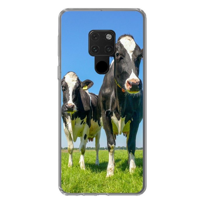MuchoWow Handyhülle Kühe - Weide - Tiere - Bauernhof Phone Case Handyhülle Huawei Mate 20 Silikon Schutzhülle OR12091