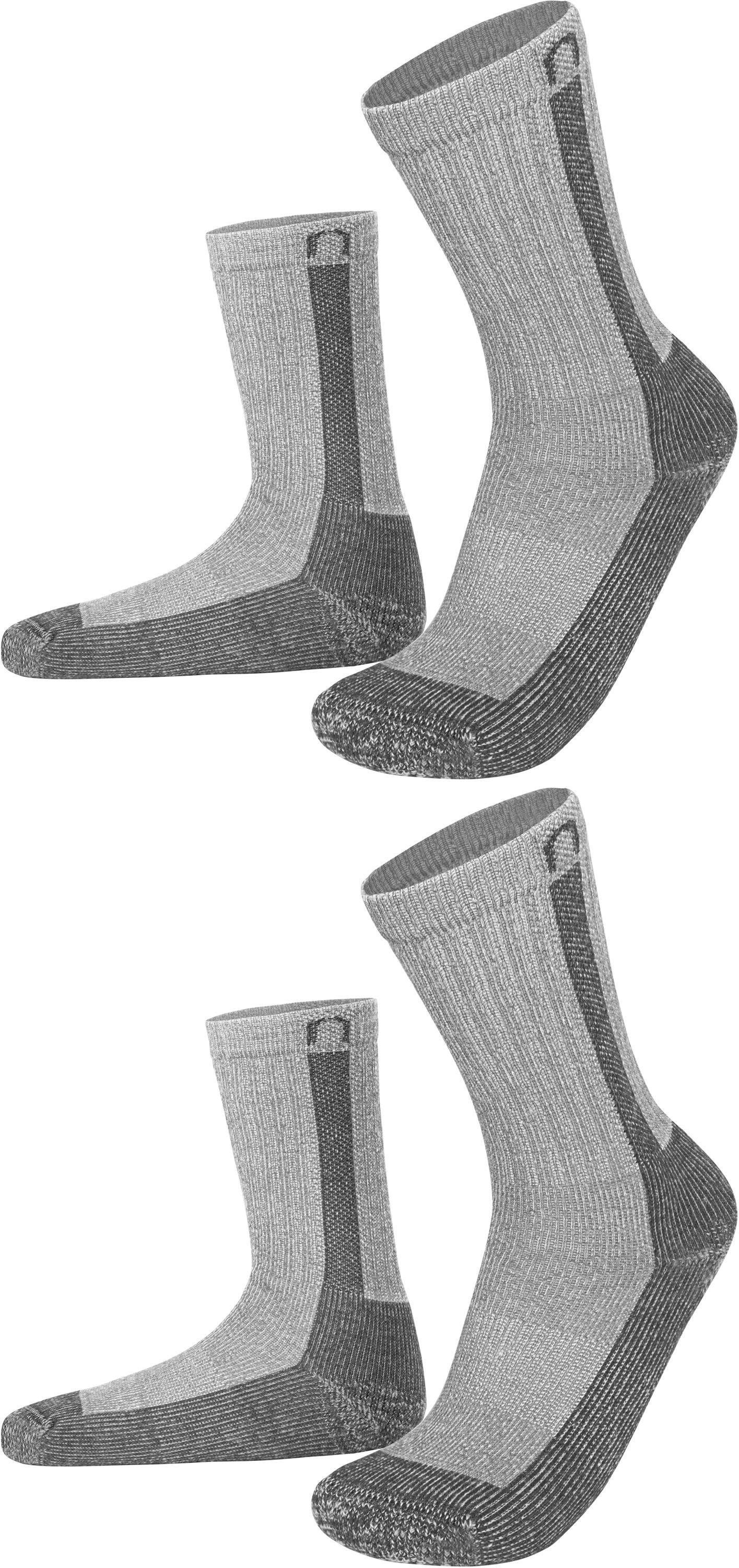 normani Wandersocken 2 Paar Merino Wander- und Arbeitssocken Nowra (Set, 2 Paar) hochwertige Merinowolle