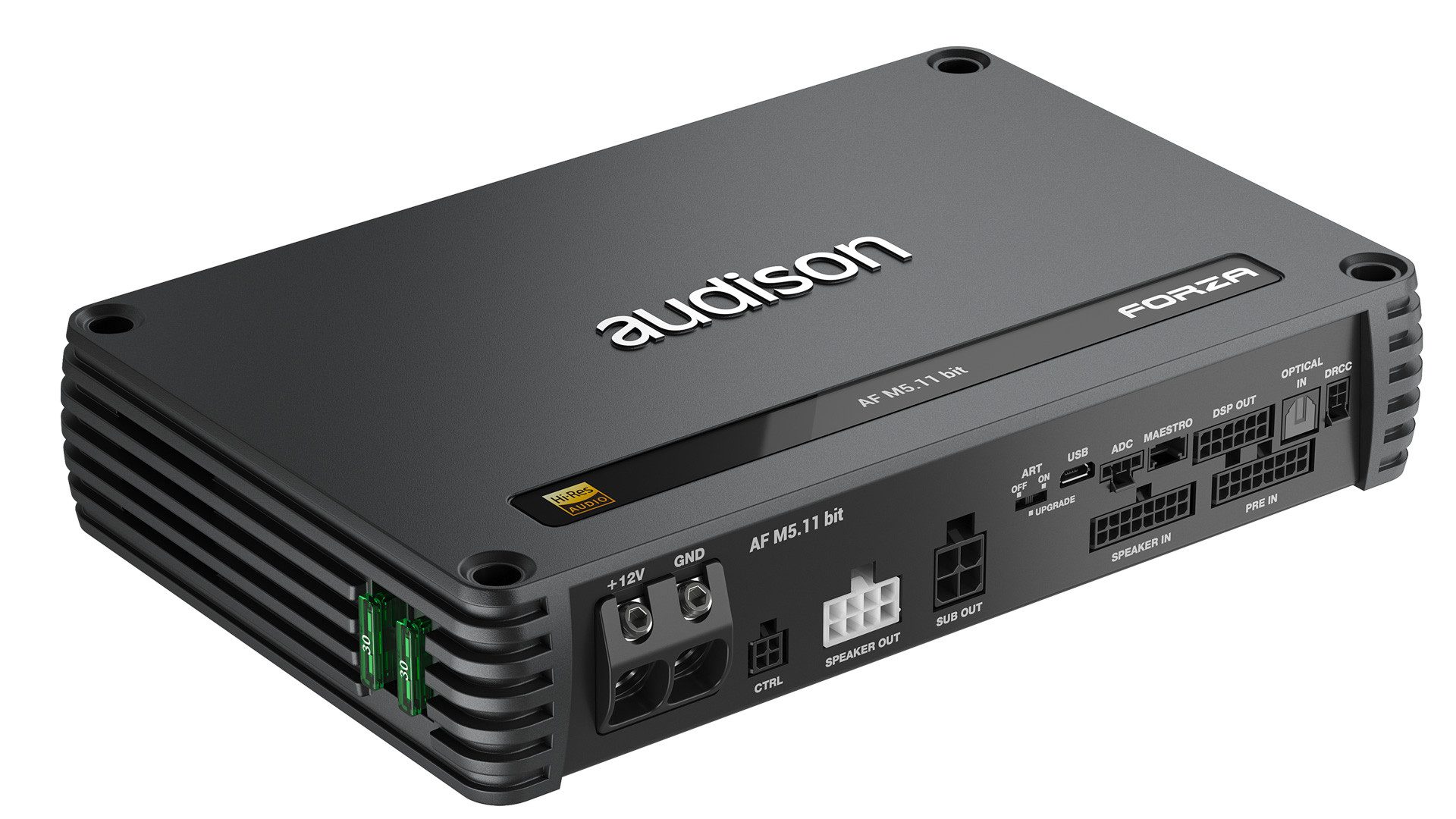 Audison Forza AF M5.11 bit 5 Kanal Verstärker mit DSP Endverstärker (Anzahl Kanäle: 5)