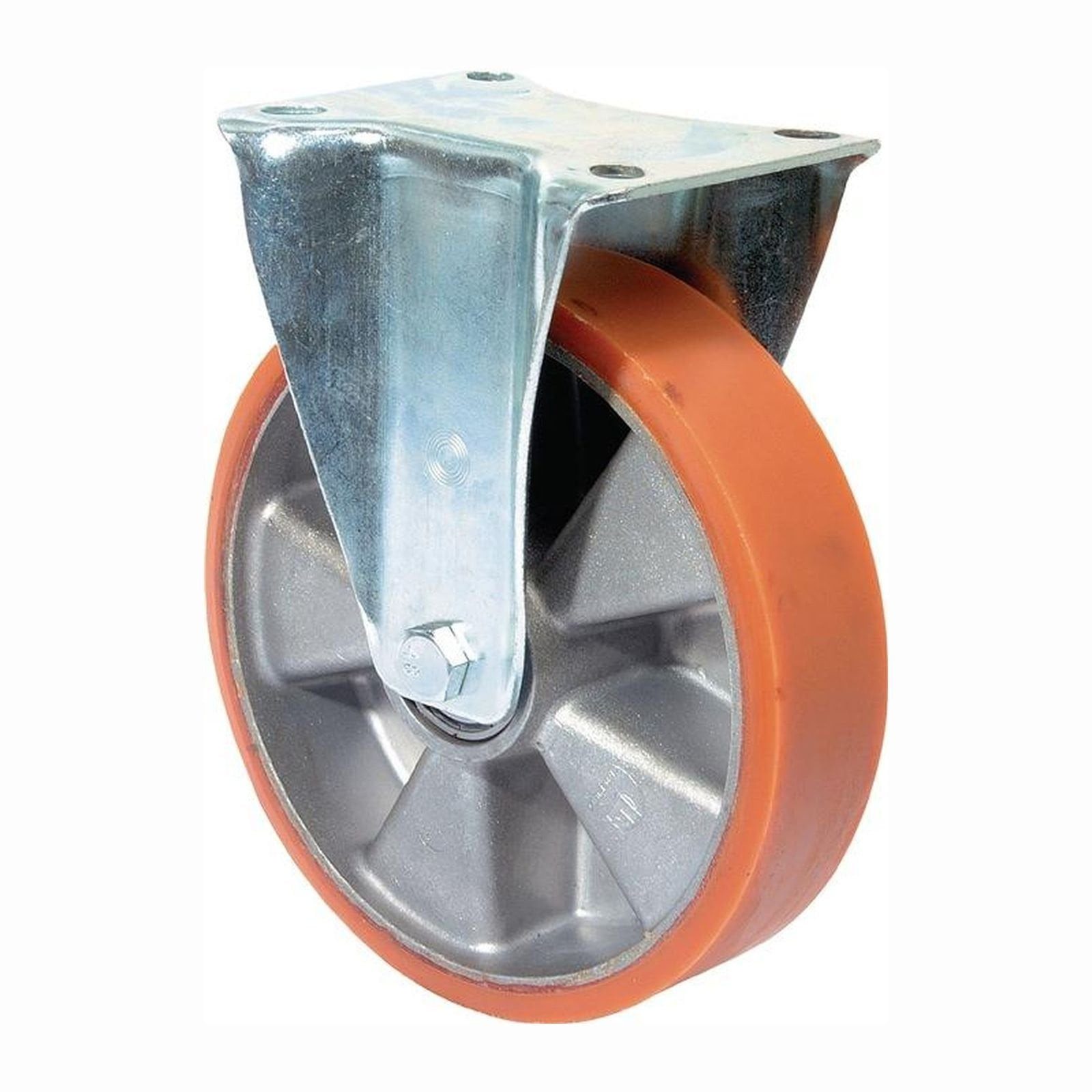 BS ROLLEN Rollenbock BS Rollen Bockrolle Guß-Polyurethanbandage 150 mm 250 kg - L410.B90.15