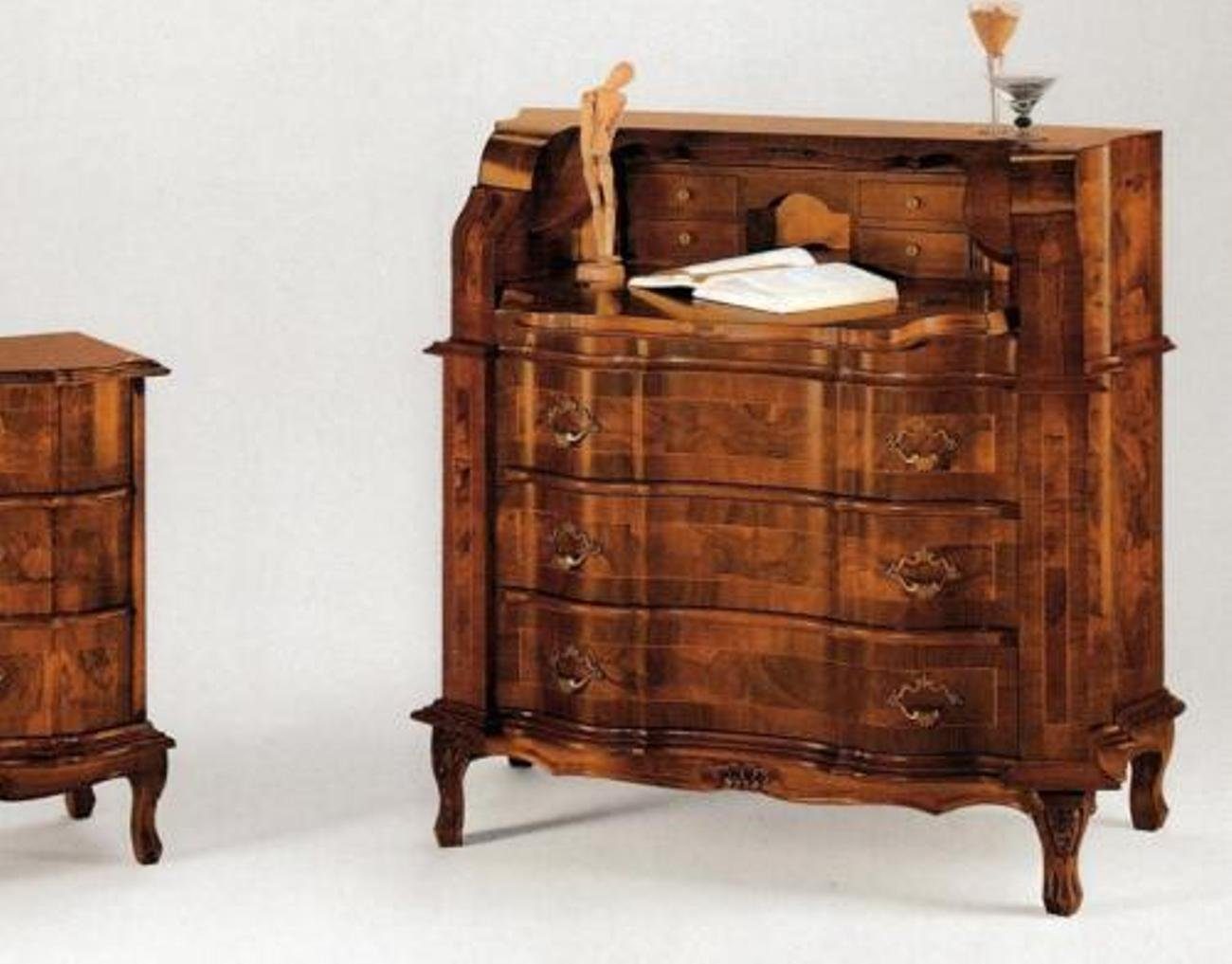JVmoebel Neu Luxus Italienische Antik Holz Kommode Kommode, Möbel Barock Stil