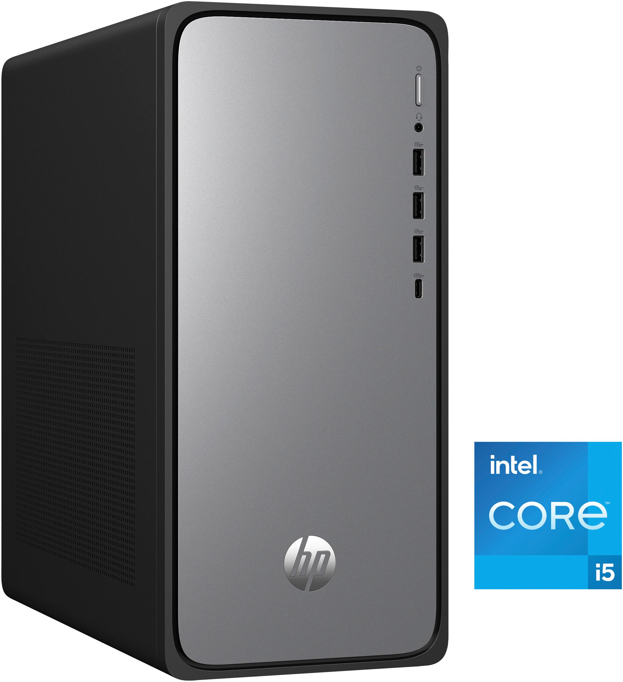 HP OmniDesk M02-0256ng PC (Intel Core i5 14400, UHD Graphics, 16 GB RAM, 512 GB SSD, Luftkühlung)