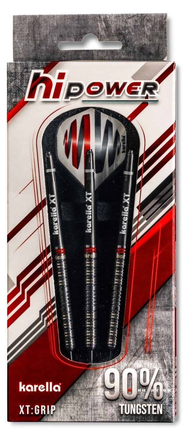 Dartpfeil Softdart Karella HiPower schwarz, 90% Tungsten, 18g oder 20g