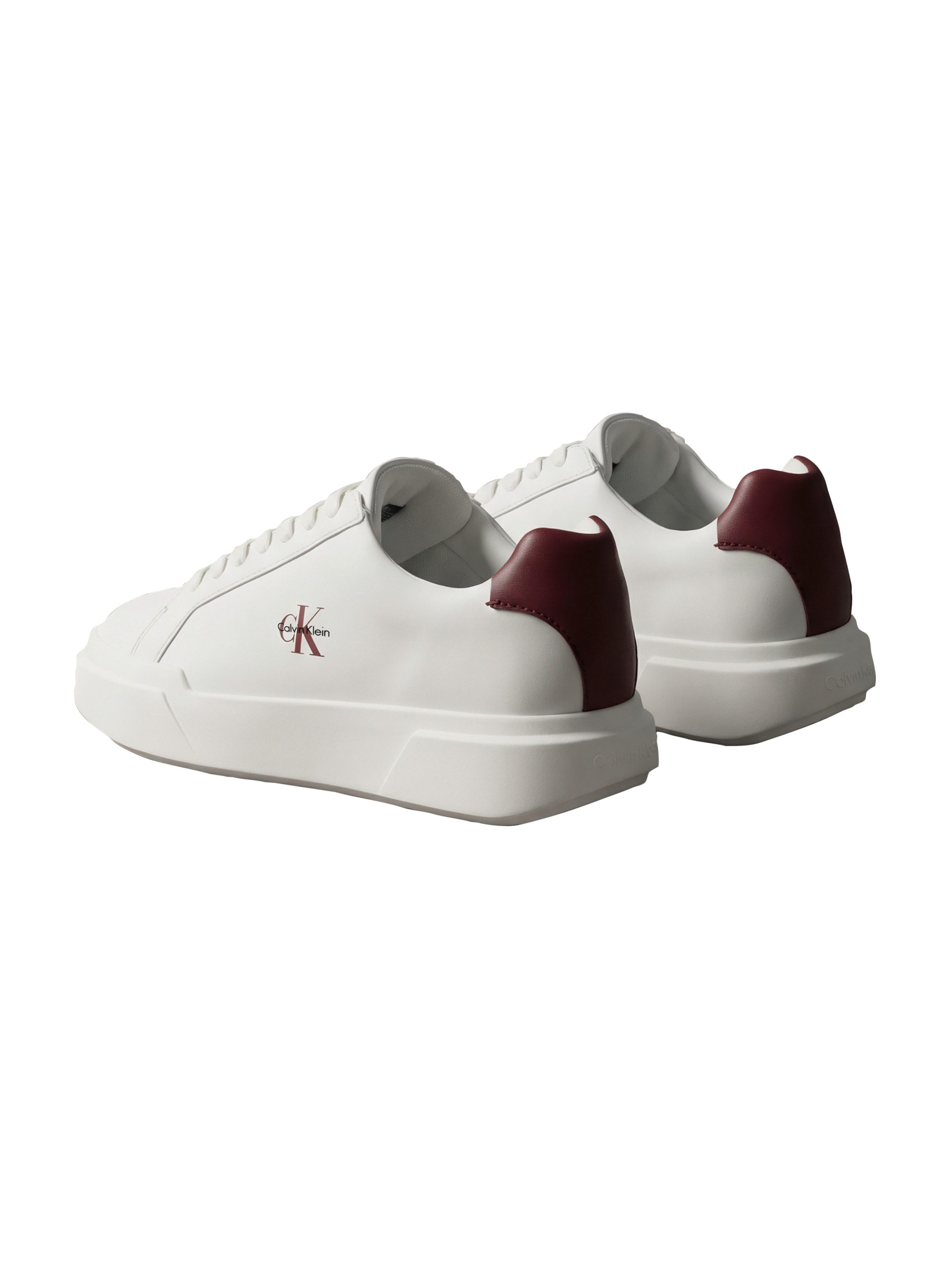 Calvin Klein Jeans CHUNKY CUPSOLE LACEUP LTH Plateausneaker Schnürschuh, Halbschuh mit CK-Logoprägung