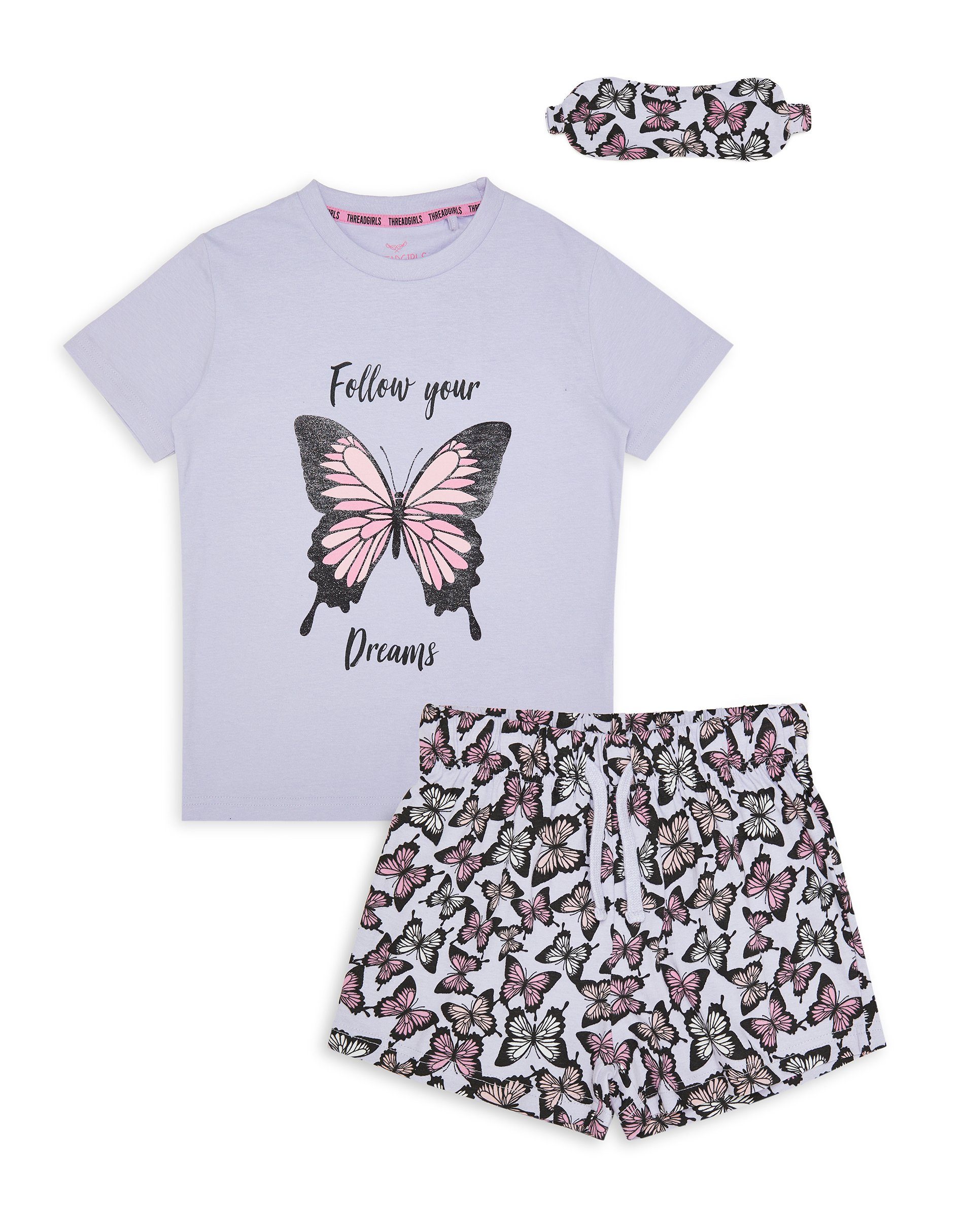 Threadgirls Schlafanzug THB Butterfly Nightwear Set Swington | Pyjamas