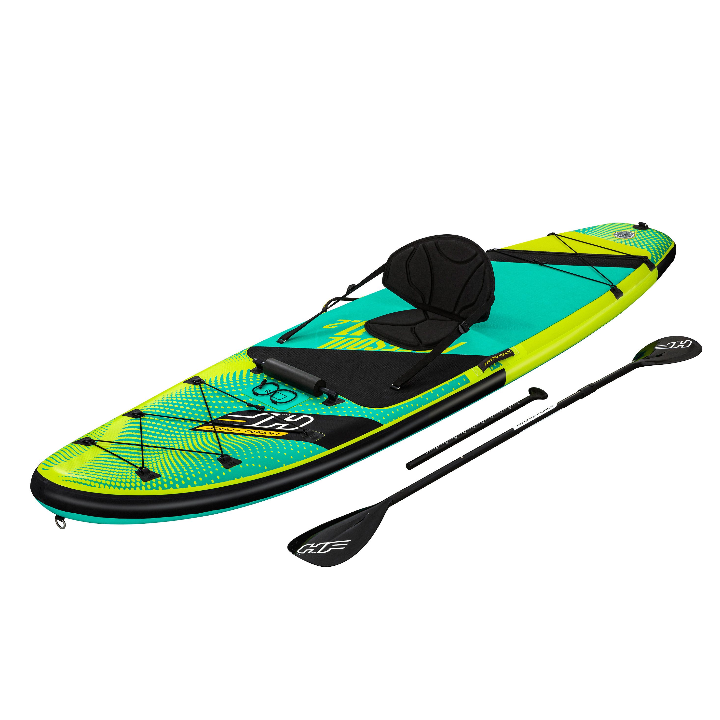 Bestway SUP-Board Hydro-Force™ Touring Board-Set Freesoul™ Tech 340 x 89 x 15 cm