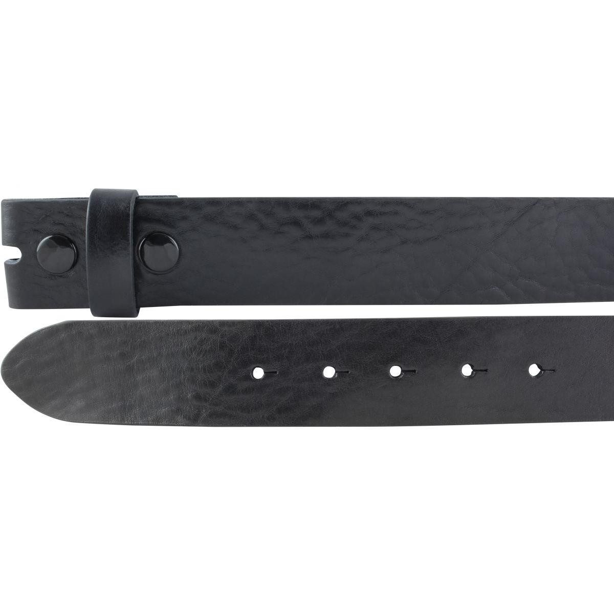 BELTINGER Ledergürtel Wechselgürtel aus Vollrindleder mit Druckknöpfen 4 cm - Druckknopf-Gür (1-St)