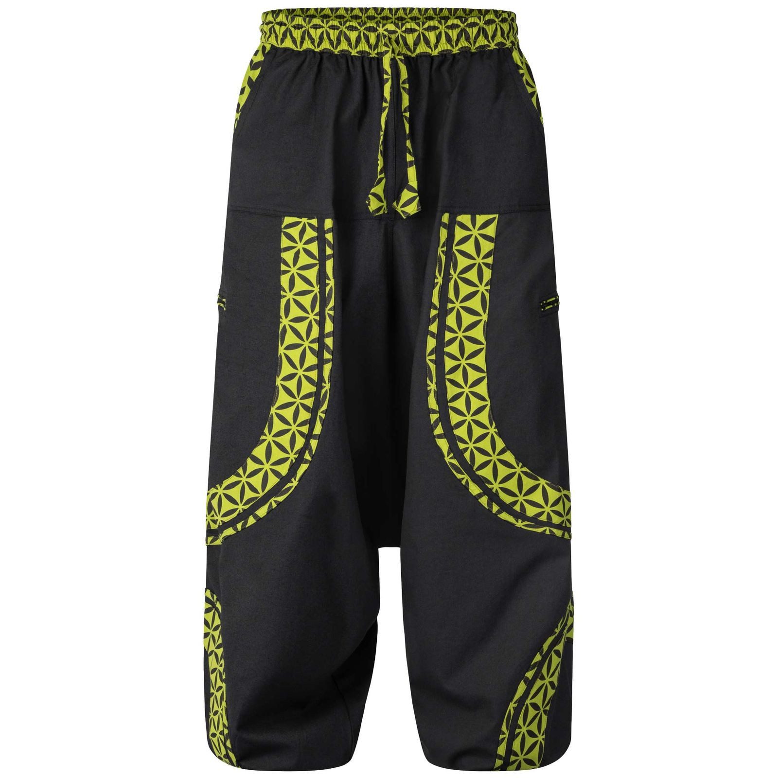 Haremshose Kunst&Magie Freizeit Haremshose Baumwolle Unisex-Für Sie&Ihn Baggy Goa
