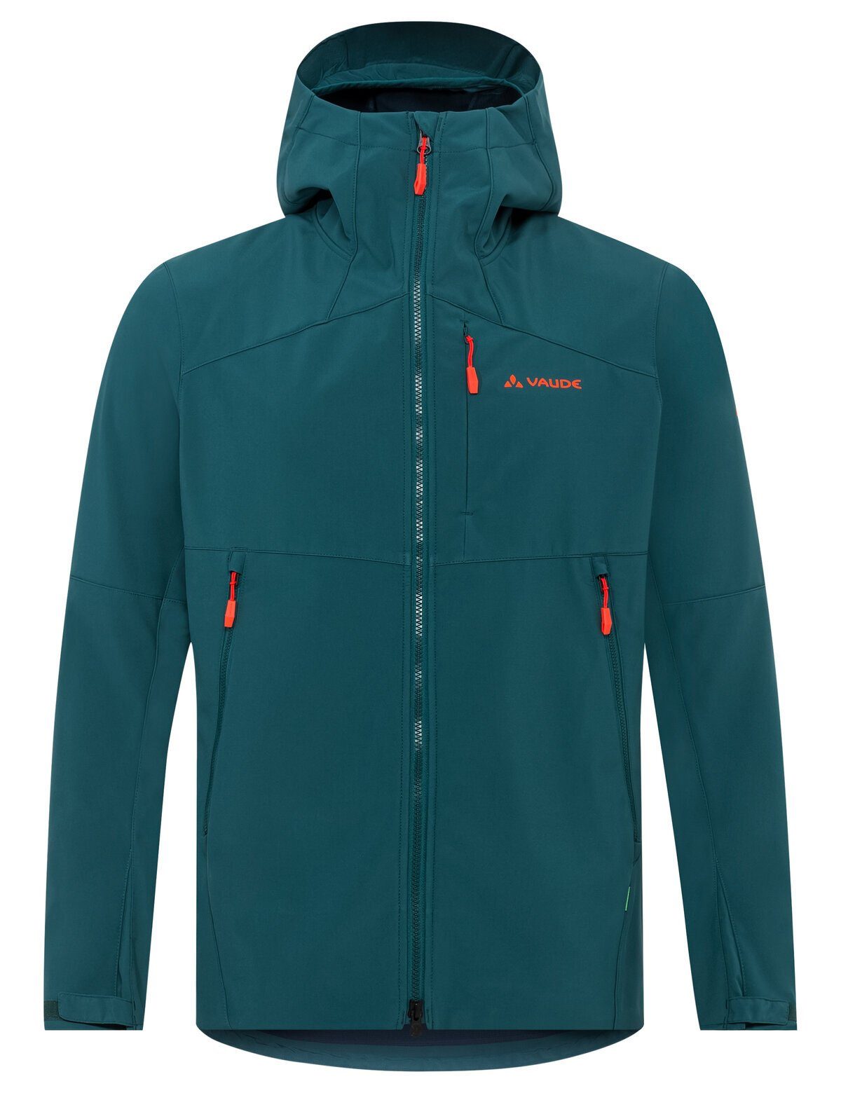 Jacket Outdoorjacke Klimaneutral kompensiert mallard Roccia green Softshell II Men's (1-St) VAUDE