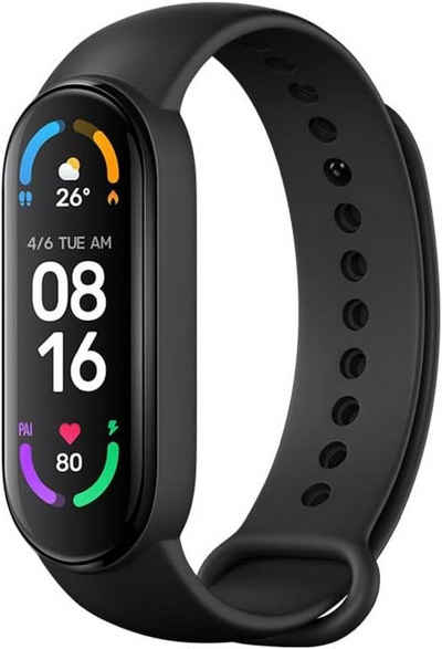 Xiaomi Fitnessband (1,56 Zoll, Android iOS), Schlafüberwachung Herzfrequenzmessung Benachrichtigungen Schrittzähler