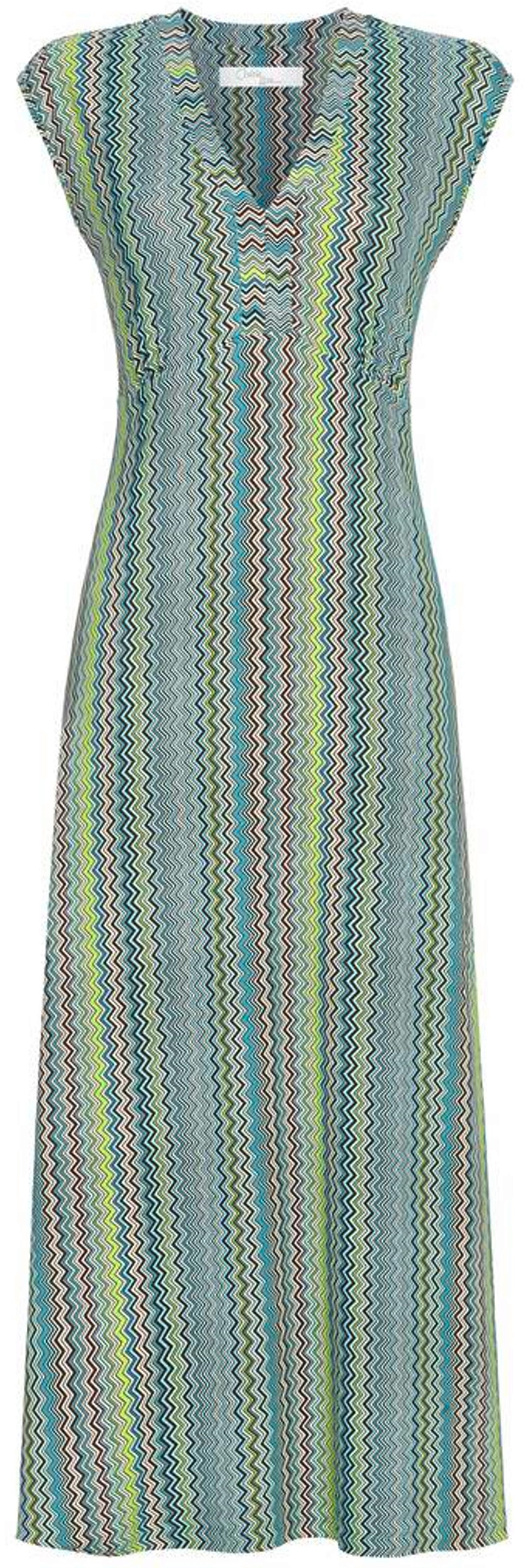 Ringella Sommerkleid Damen Kleid lang ohne Arm (1-tlg) Modisches Design