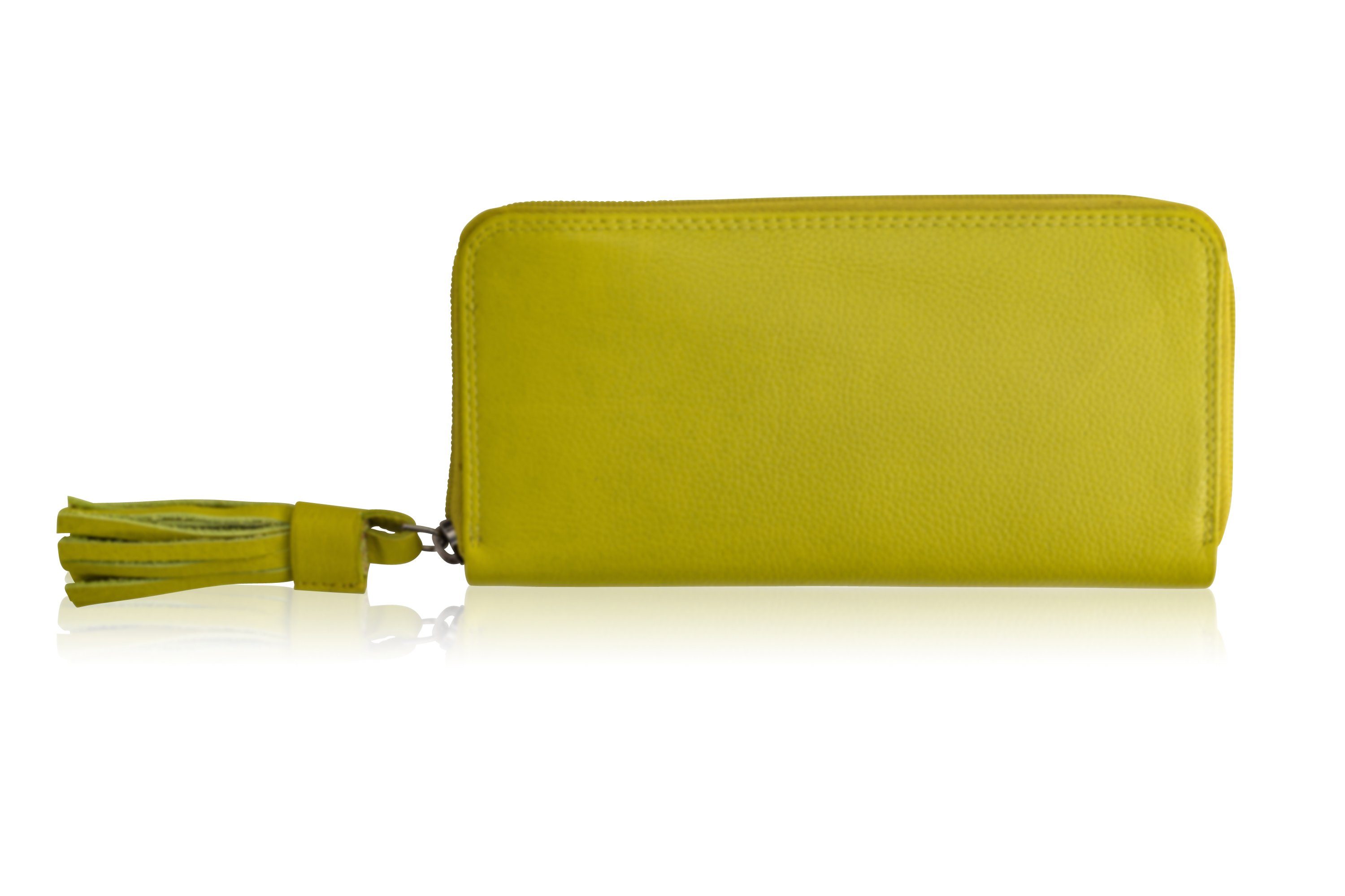 Josephine Osthoff Geldbörse Gulden Geldbörse Clutch limone