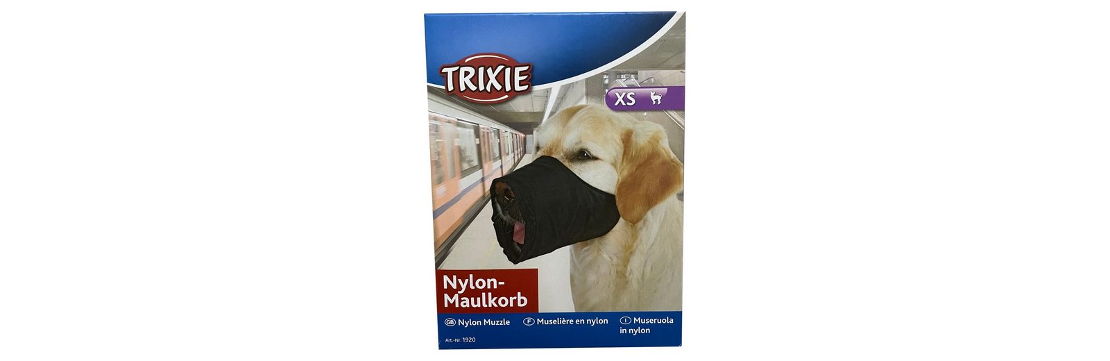 AERZETIX Maulkorb Für Hunde - Verstellbar, Beige, Kunststoff, Für Maullänge 8cm