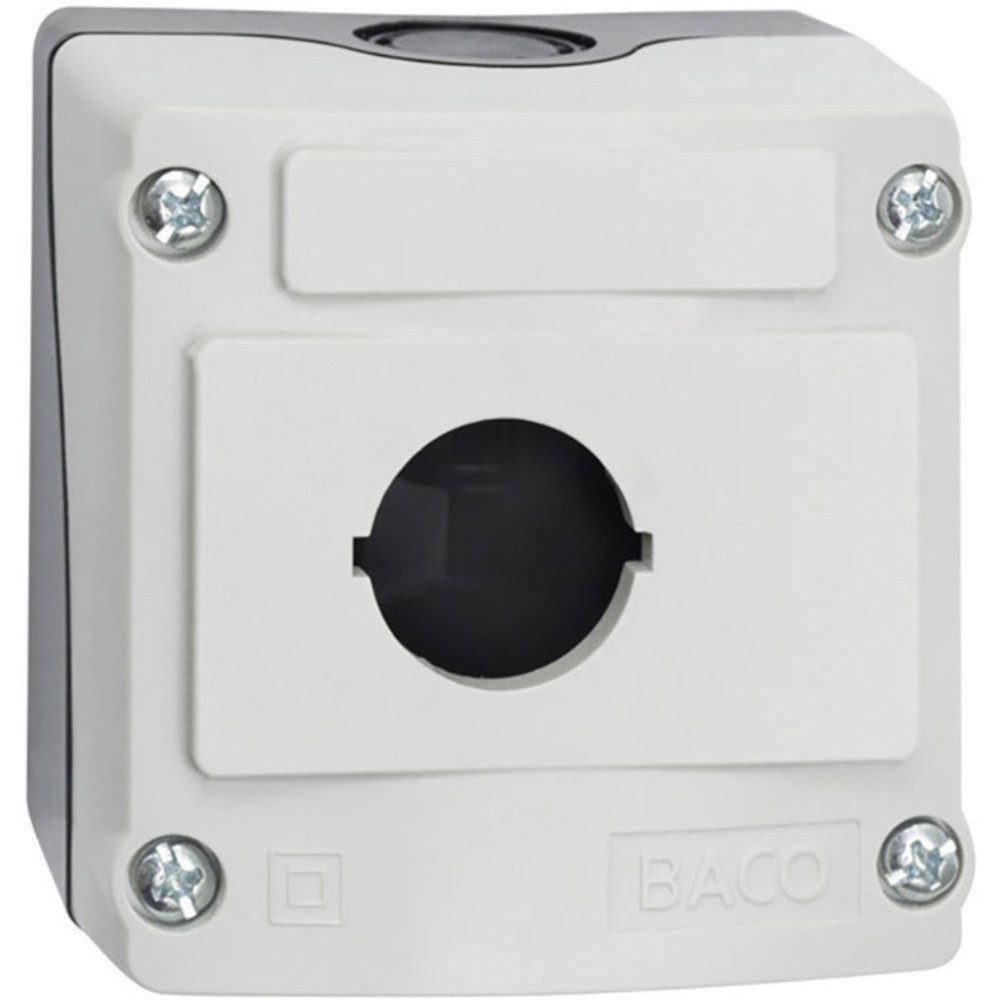 BACO Relais-Modul BACO LBX0100 224200 Leergehäuse 1 Einbaustelle (L x B x H) 74 x 74 x 4, (LBX0100)