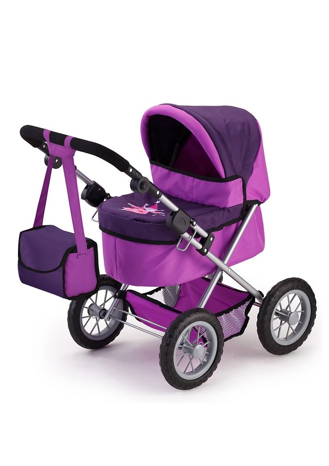 Image of Bayer Puppenwagen »Trendy, Fee, lila«, inkl. Wickeltasche