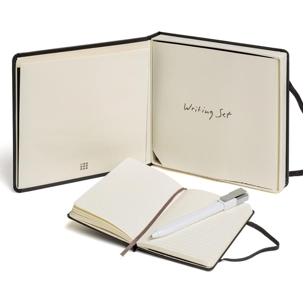 MOLESKINE Notizbuch Schreibbox mit Notizbuch Pocket / A6 und Tintenroller