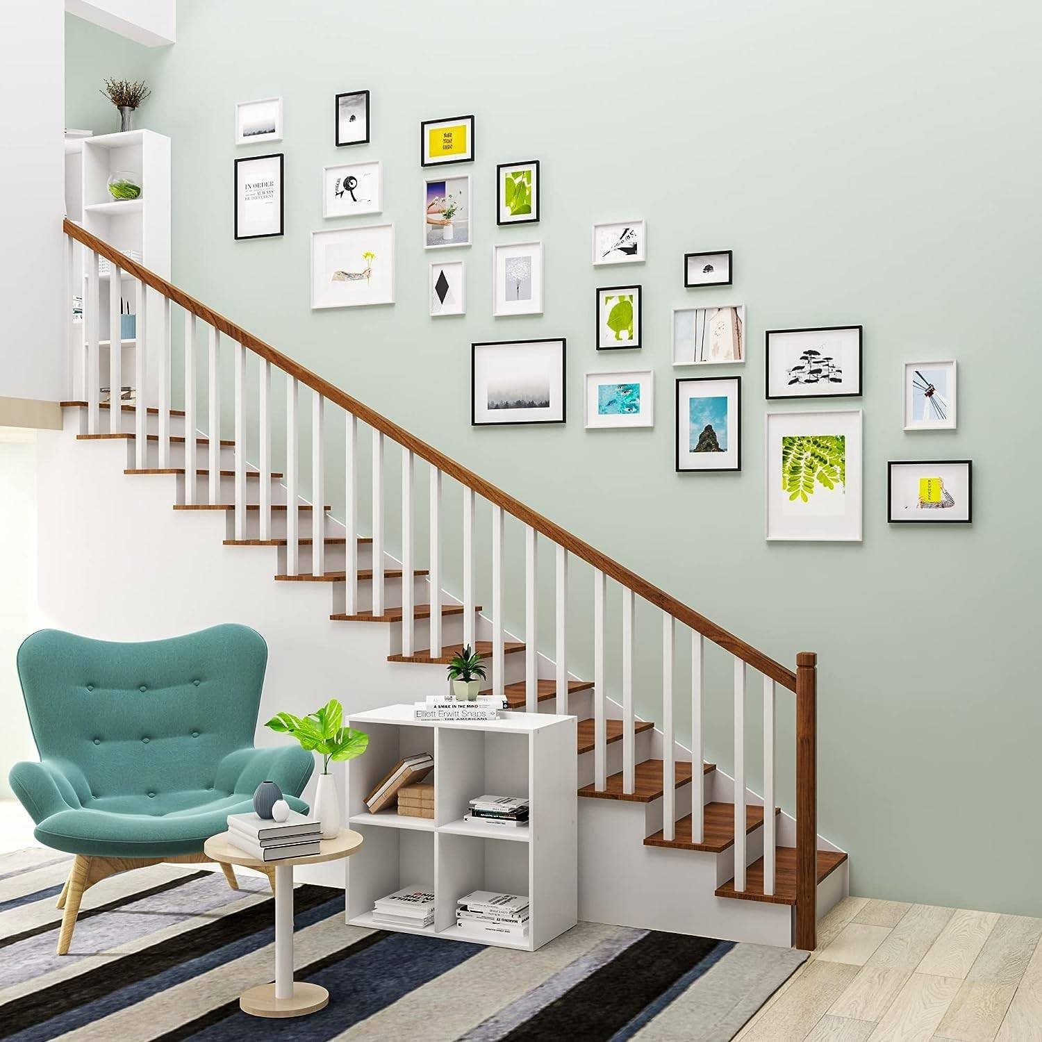 Woltu Bilderrahmen, (Set, 3 St), mit Passepartout Kunststoff Rahmen, Glasvo günstig online kaufen