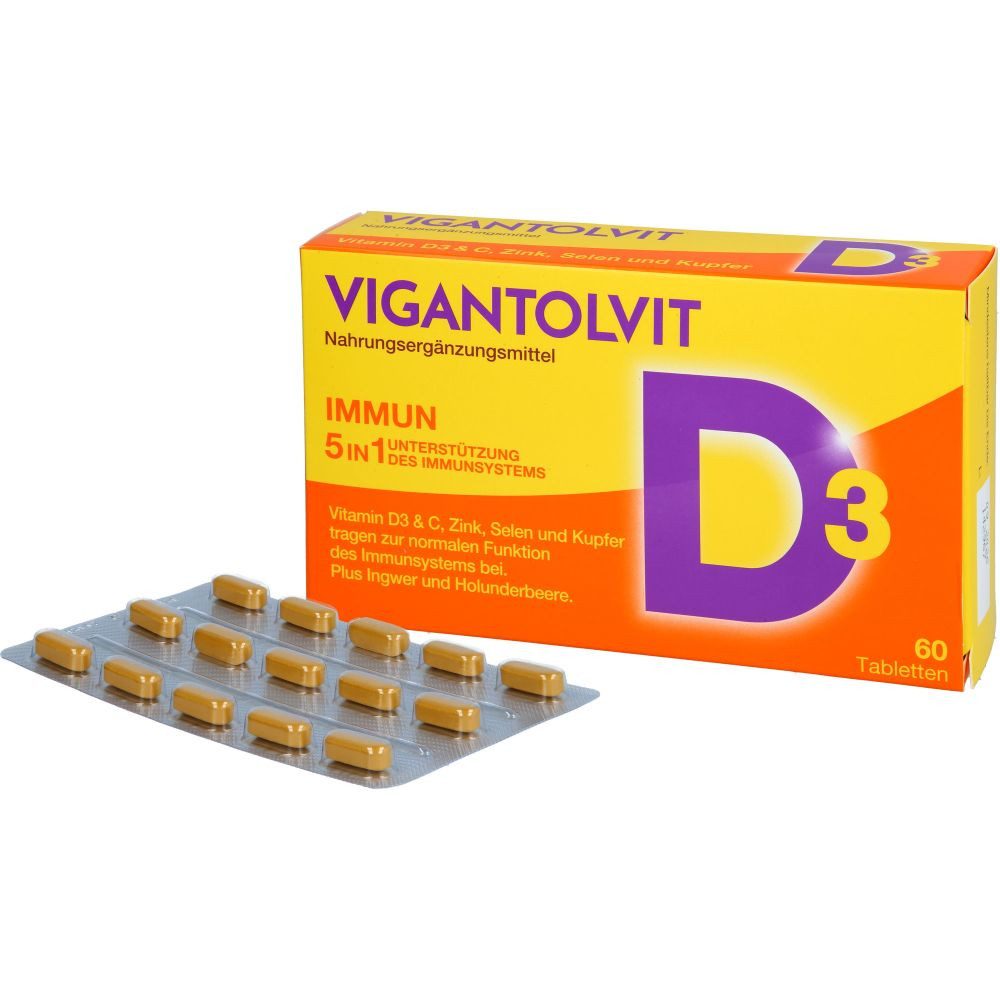 WICK Pharma - Zweigniederlassung der Procter & Gamble GmbH VIGANTOLVIT Immun Filmtabletten Filmtabletten, 60 St.