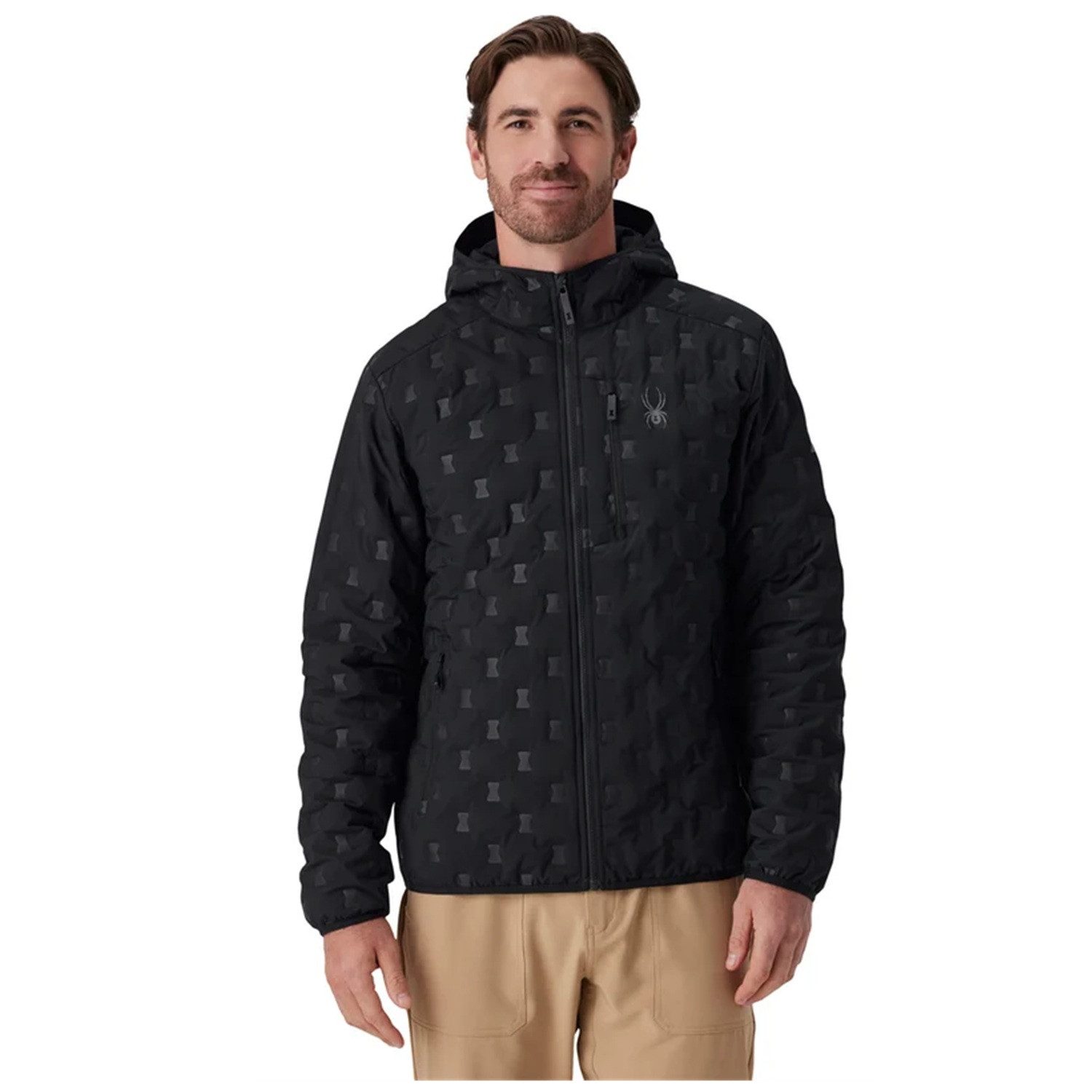 Spyder Skijacke Spyder Zenith Hooded Down Jacket Herren Outdoorjacke 38A023601 BLK