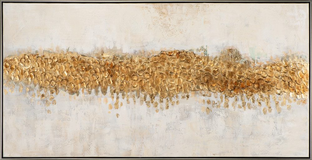 ArtUniverse Живопис Goldener Horizont 72,5x142,5 cm, Gold
