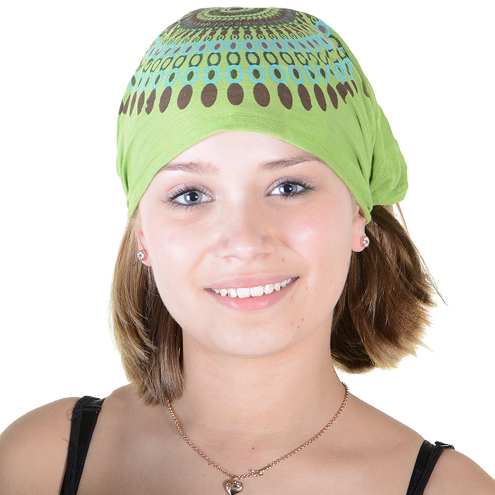 Mandala MAGIE Haarband UND Lemon KUNST Hippie und Stirnband Kunst Stirnband Magie Kopftuch Haarband
