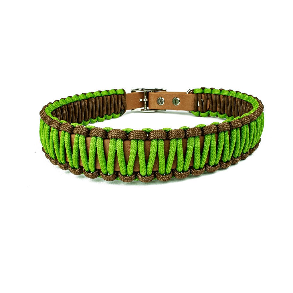 Tierluxe Hunde-Halsband Lori, Biothane Paracord, Handgemacht