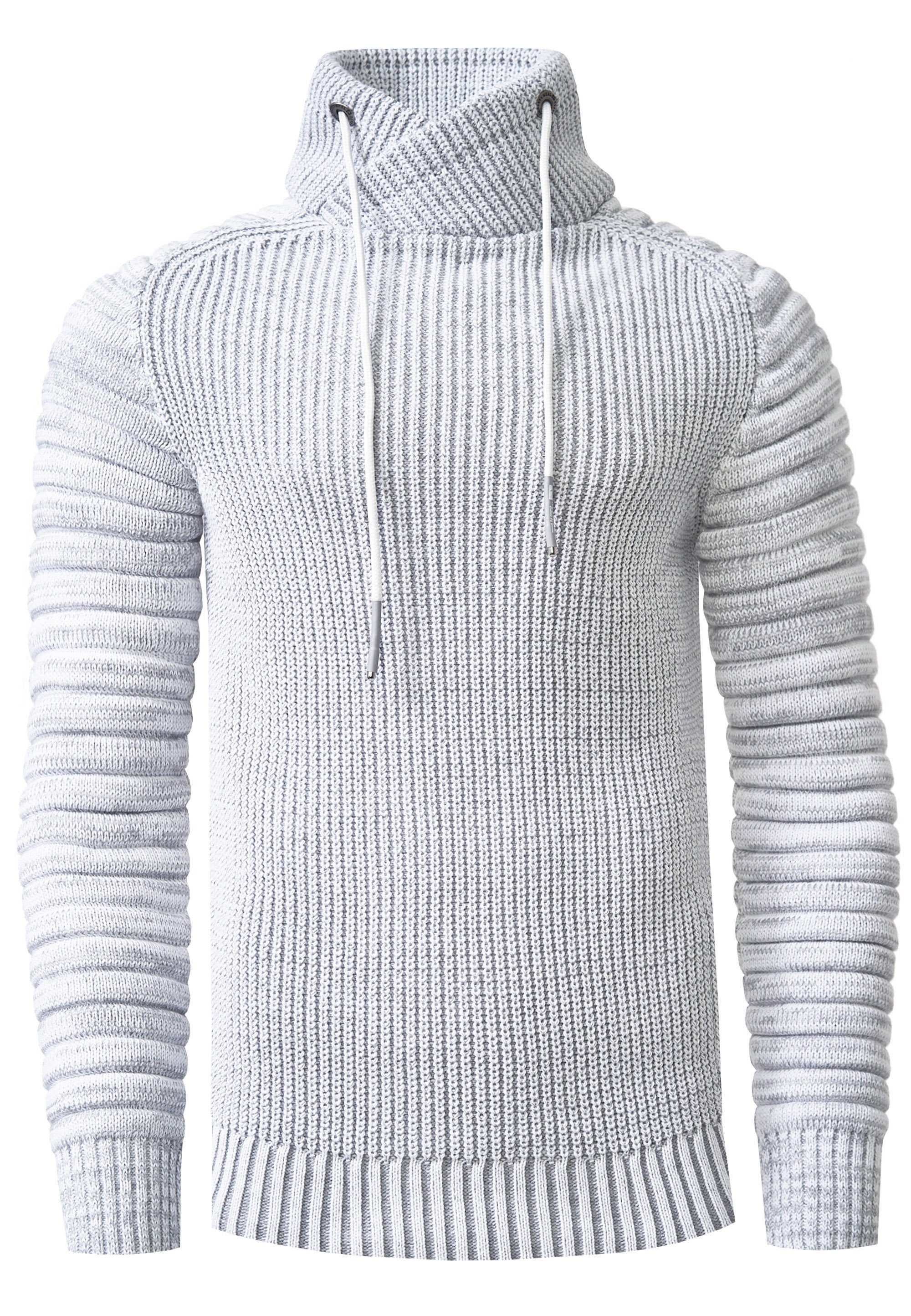 Rusty Neal Strickpullover mit kuscheligem Schalkragen